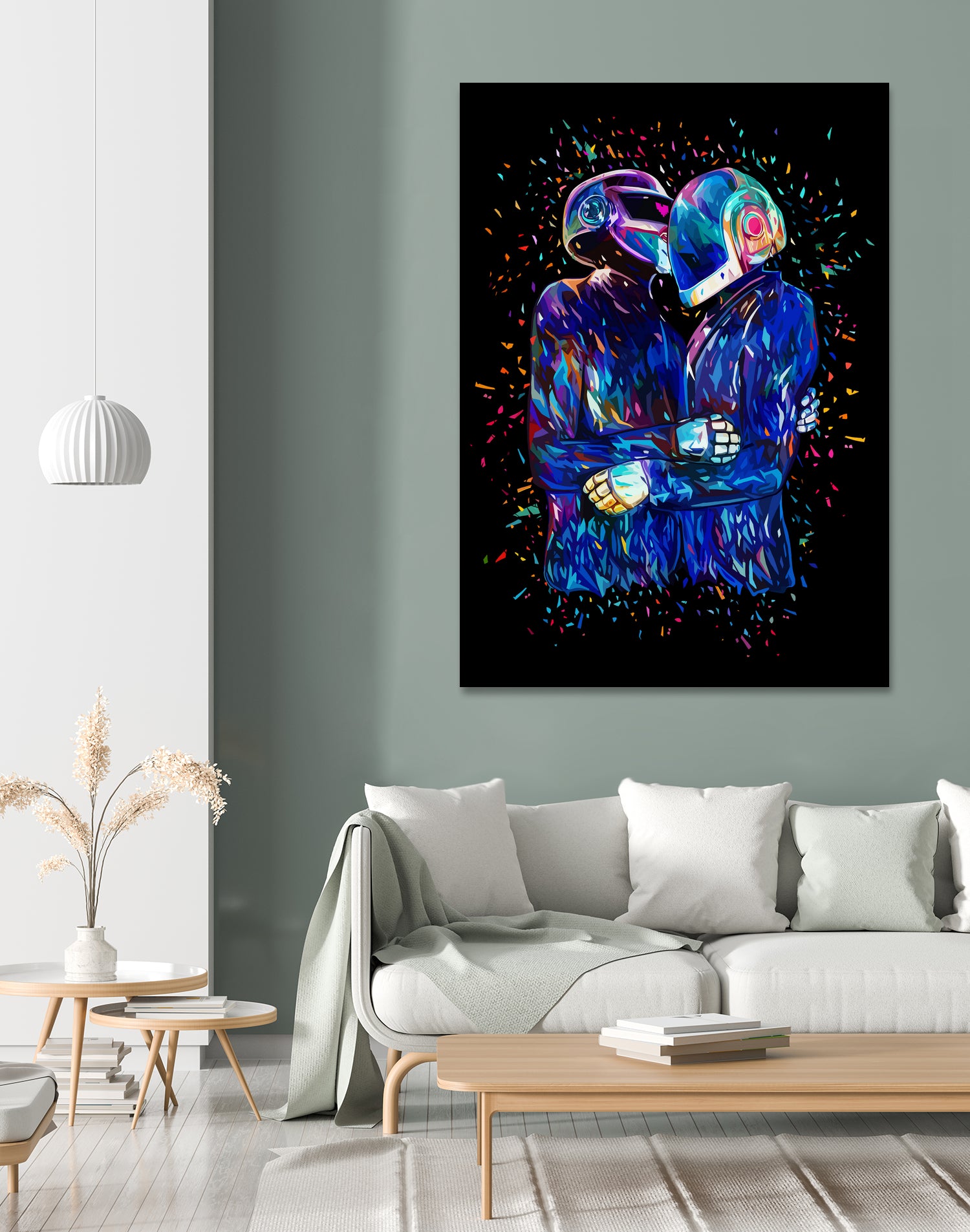 The Embrace - Black Variant by Alessandro Pautasso on GIANT ART - black digital painting