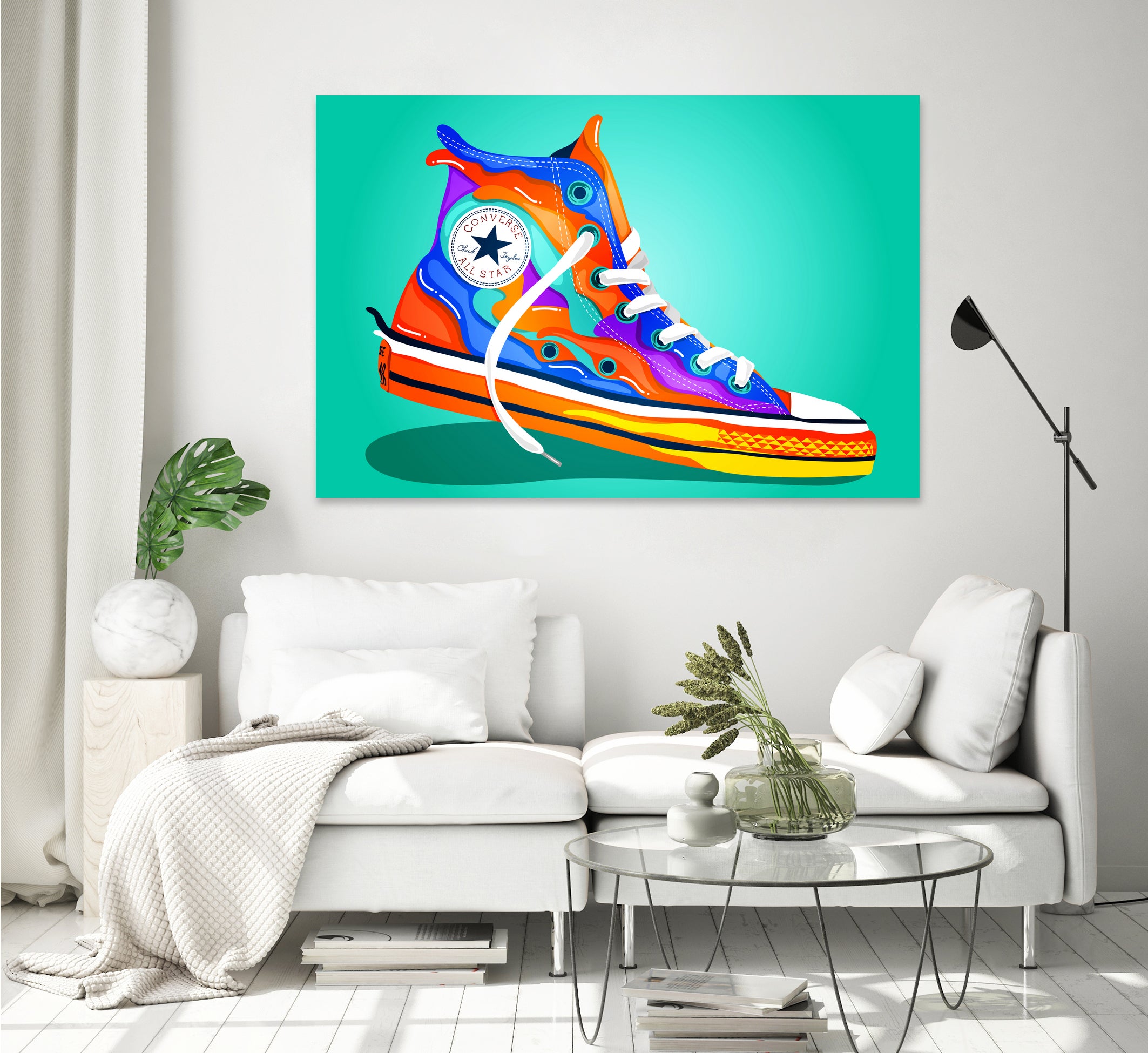 The Classic Series: Converse by Michelle Karyl Nerona on GIANT ART - white digital painting