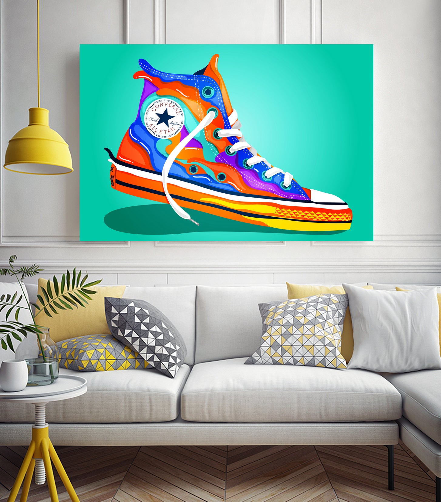 The Classic Series: Converse by Michelle Karyl Nerona on GIANT ART - white digital painting