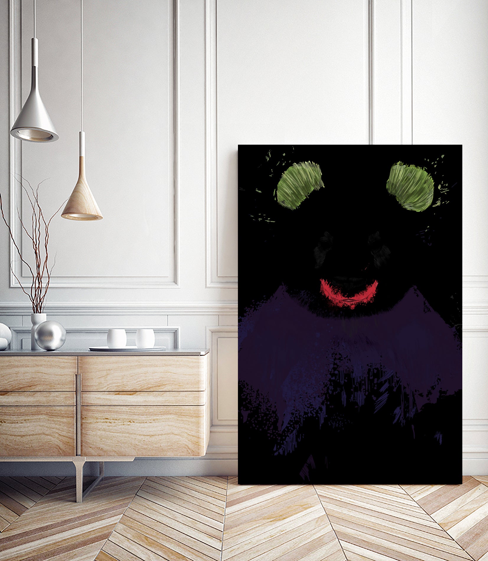 jokerface by Solti Balázs on GIANT ART - white digital painting