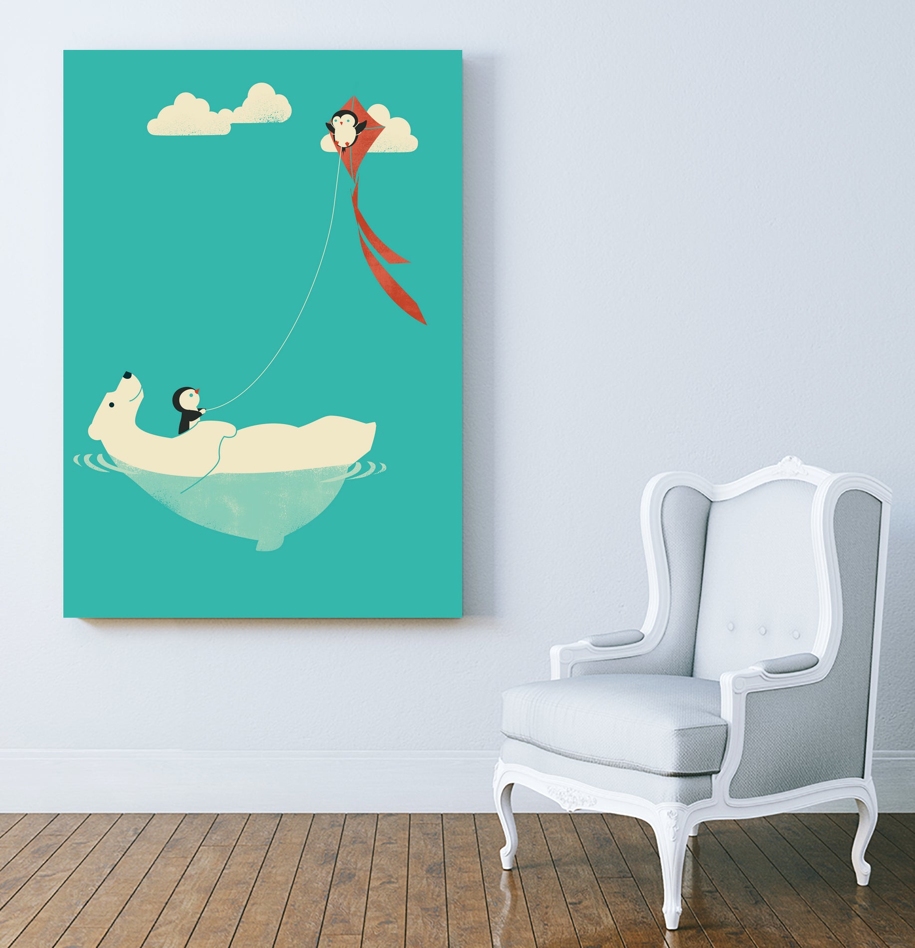 Parasailing by Jay Fleck on GIANT ART - digital drawing