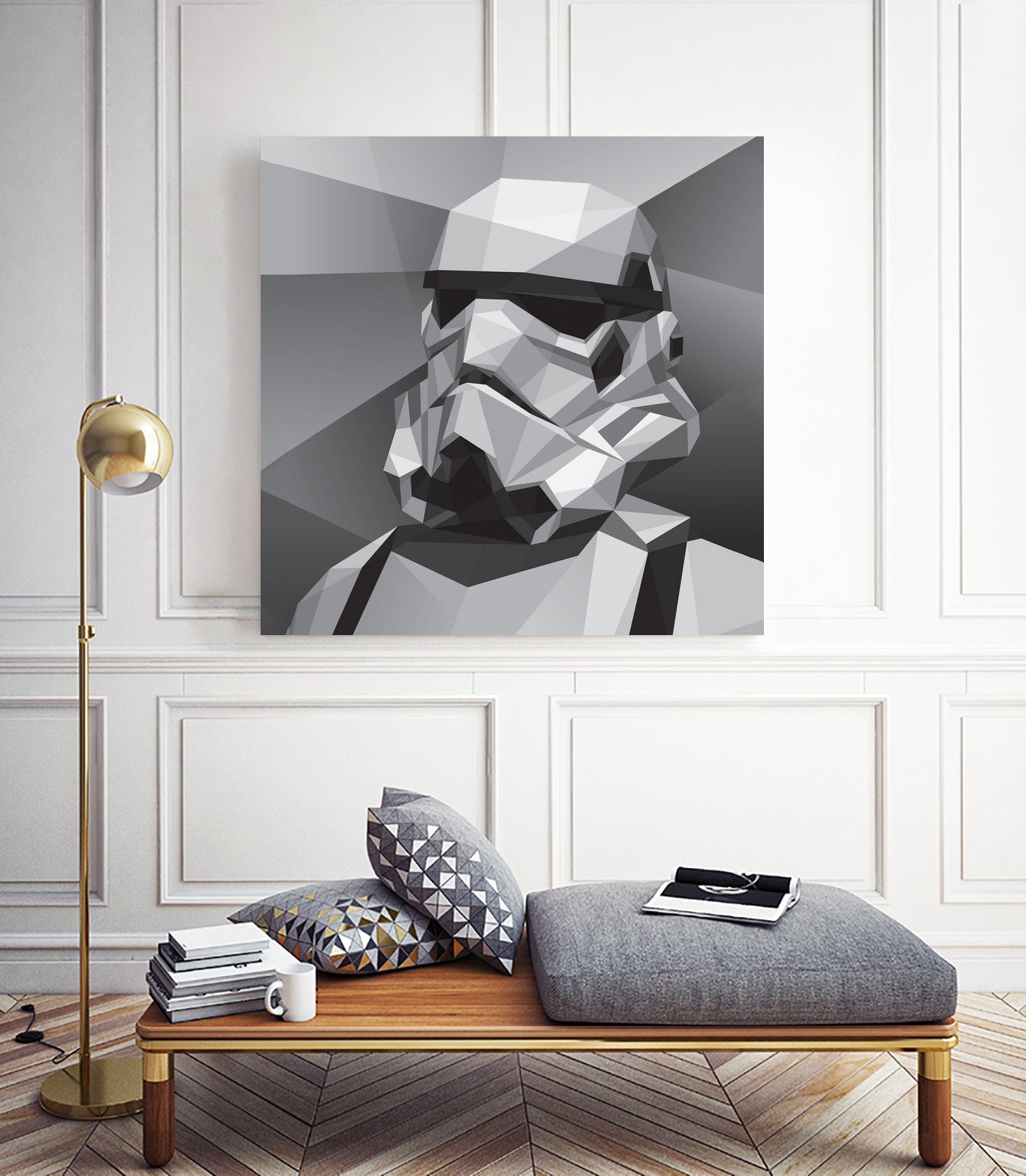 Storm Trooper by Filip Peraić on GIANT ART - gray digital painting