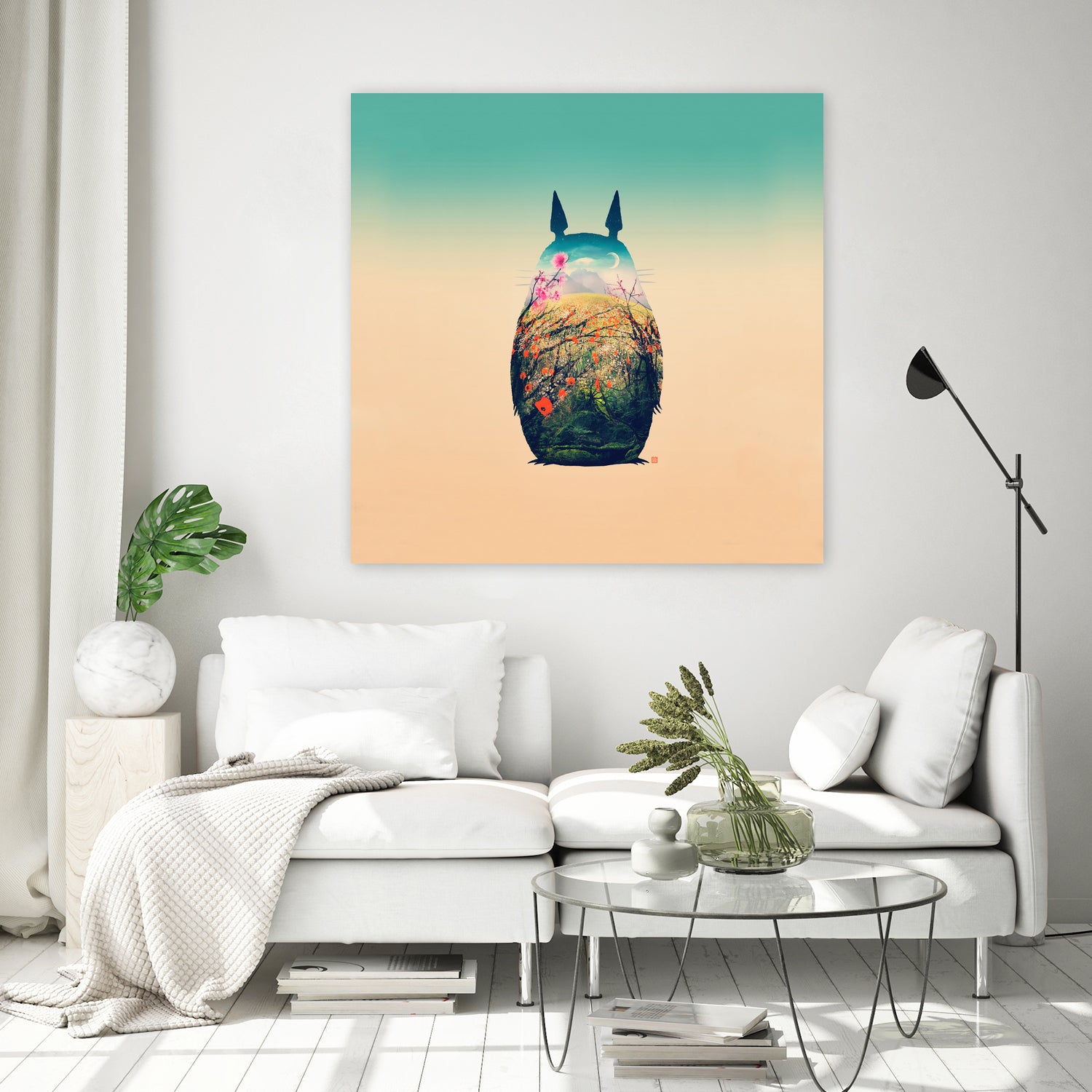 Tonari No Totoro, Special Edition by Victor Vercesi on GIANT ART - digital painting