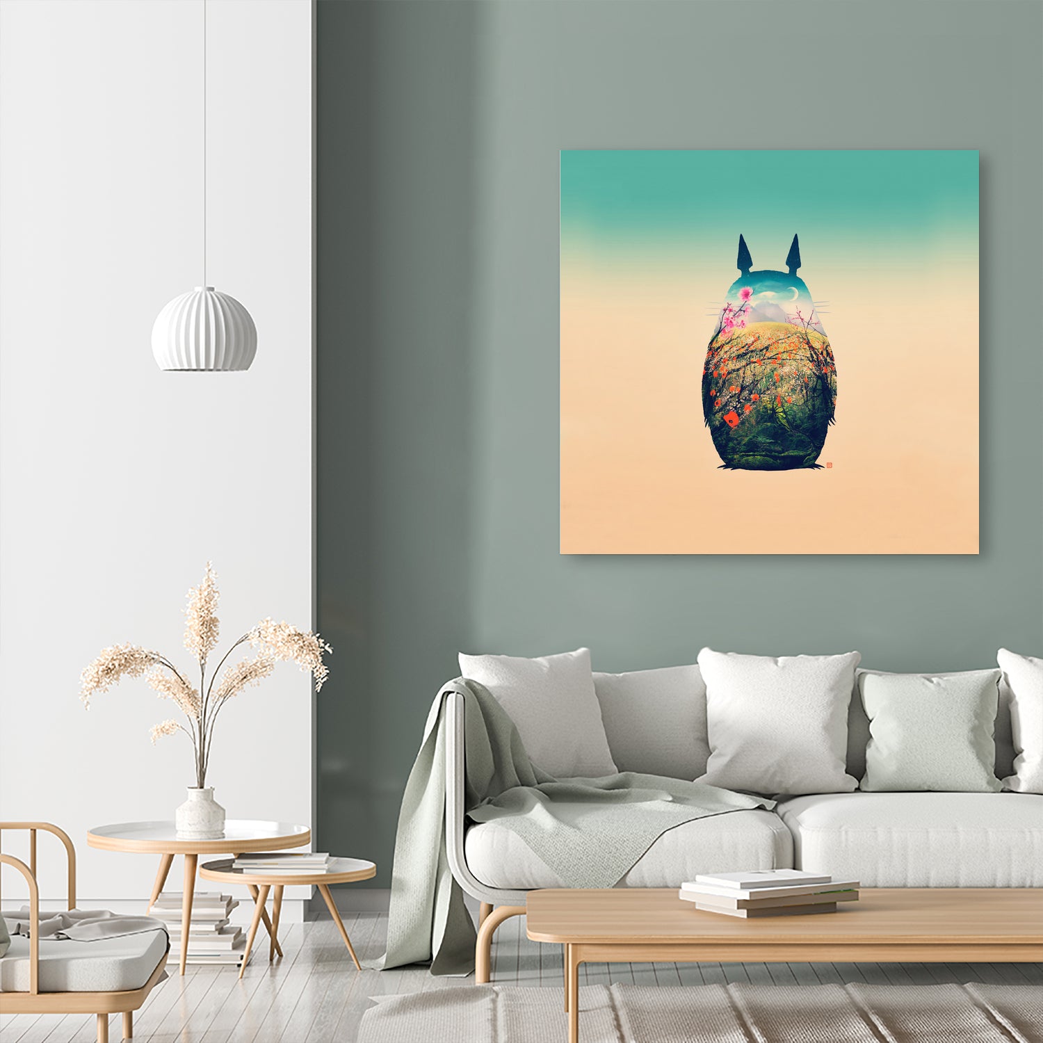 Tonari No Totoro, Special Edition by Victor Vercesi on GIANT ART - digital painting