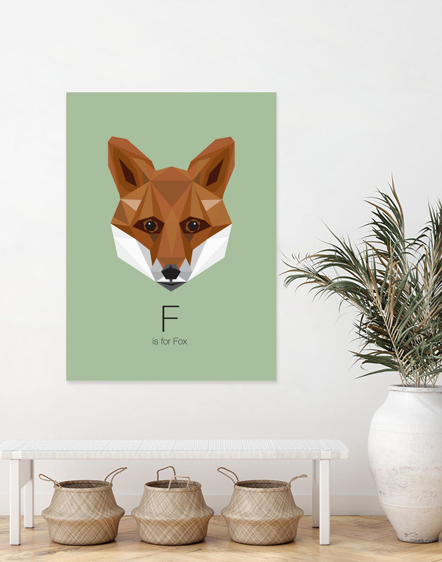 F is for Fox by Linn Maria Odnes Jensen on GIANT ART - digital drawing