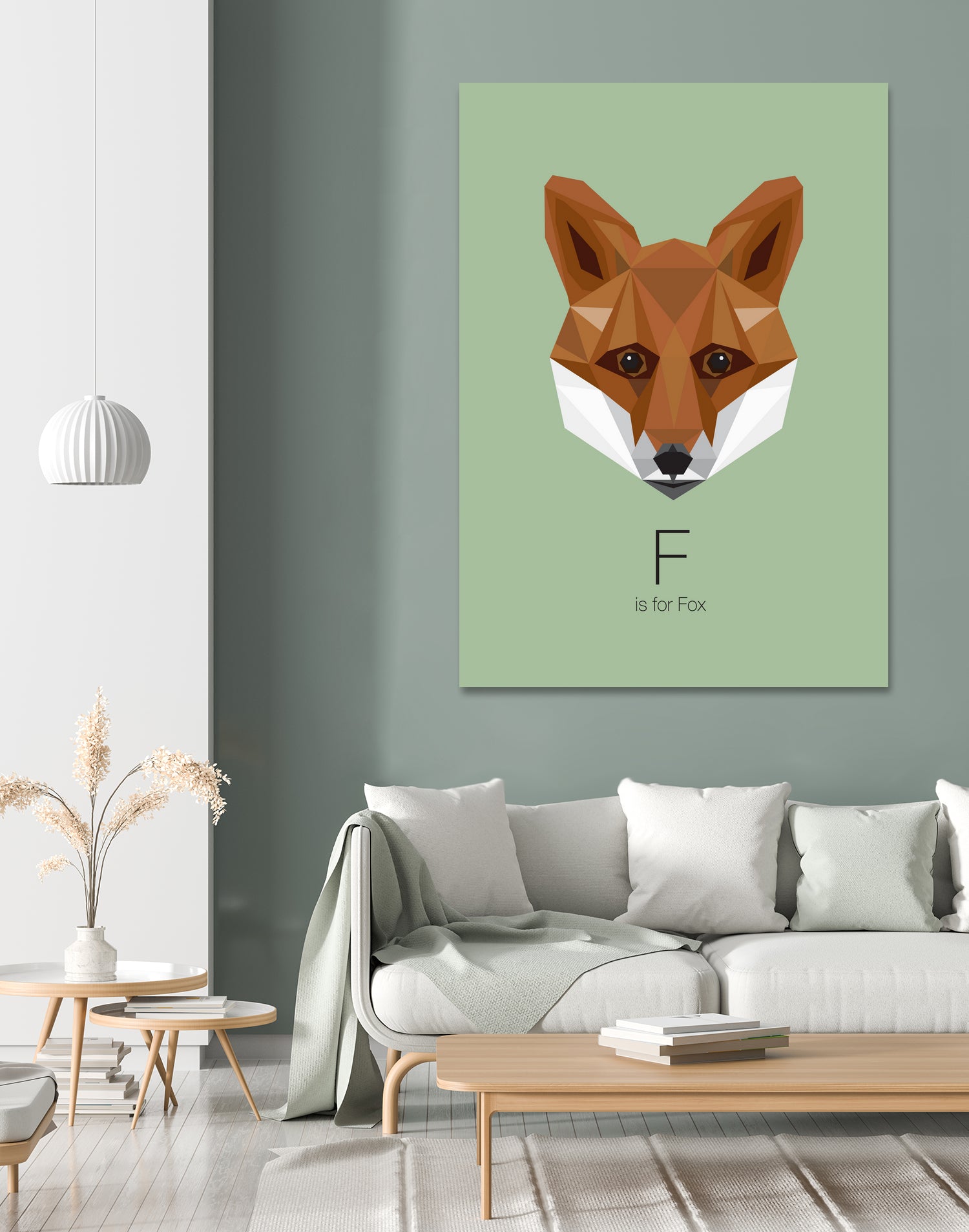F is for Fox by Linn Maria Odnes Jensen on GIANT ART - digital drawing