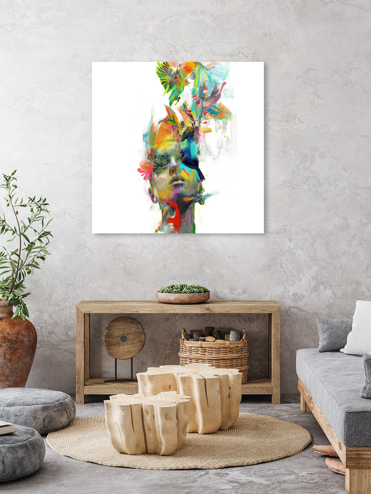 Dream Theory by Archan Nair on GIANT ART - white digital painting