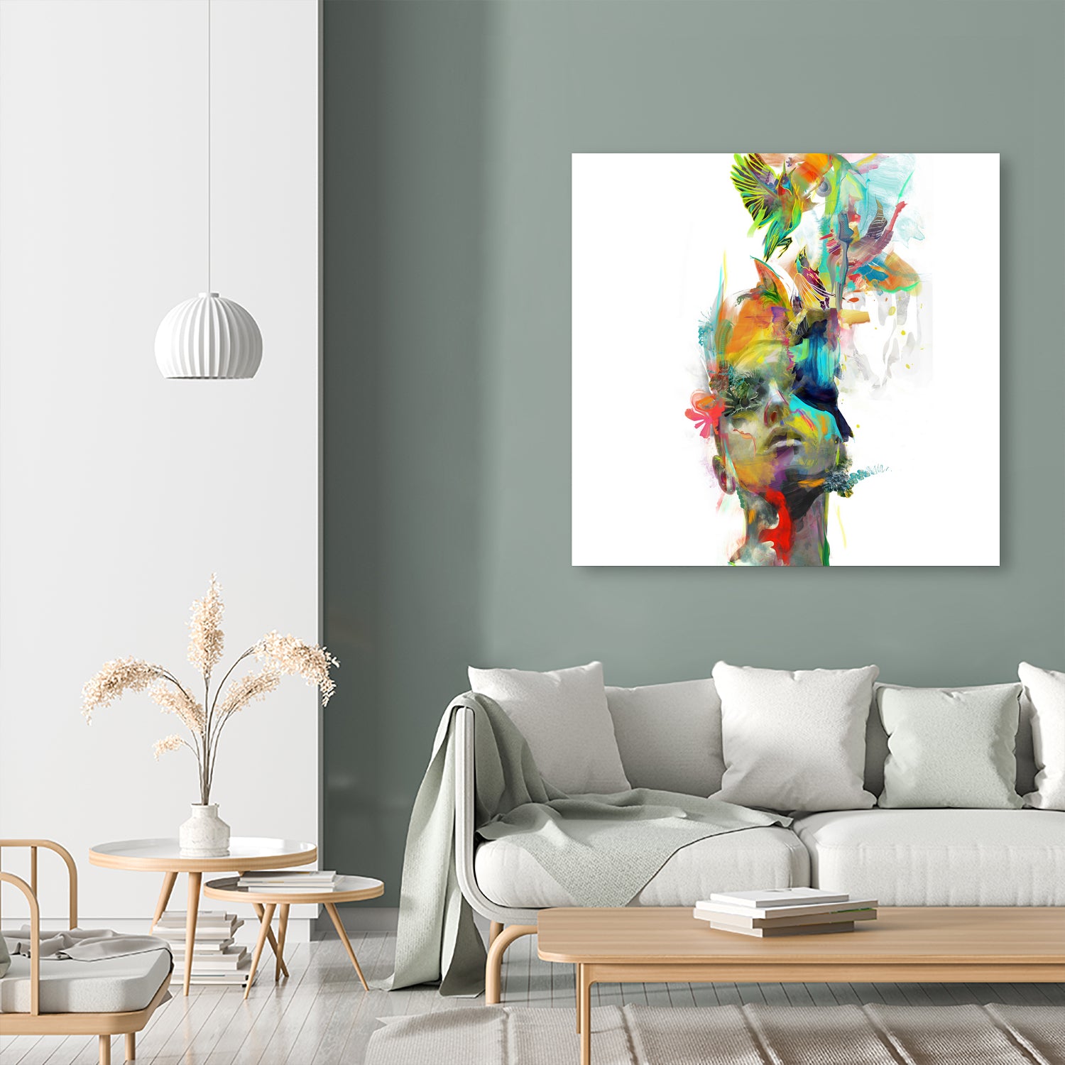 Dream Theory by Archan Nair on GIANT ART - white digital painting