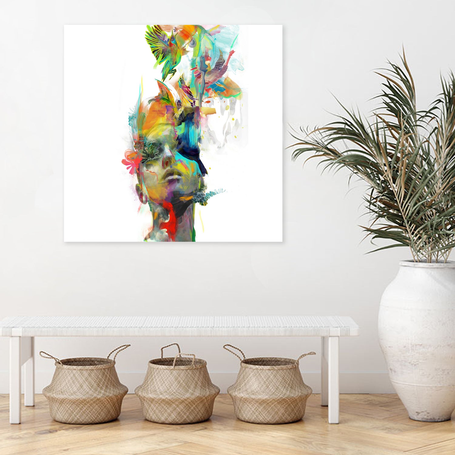 Dream Theory by Archan Nair on GIANT ART - white digital painting