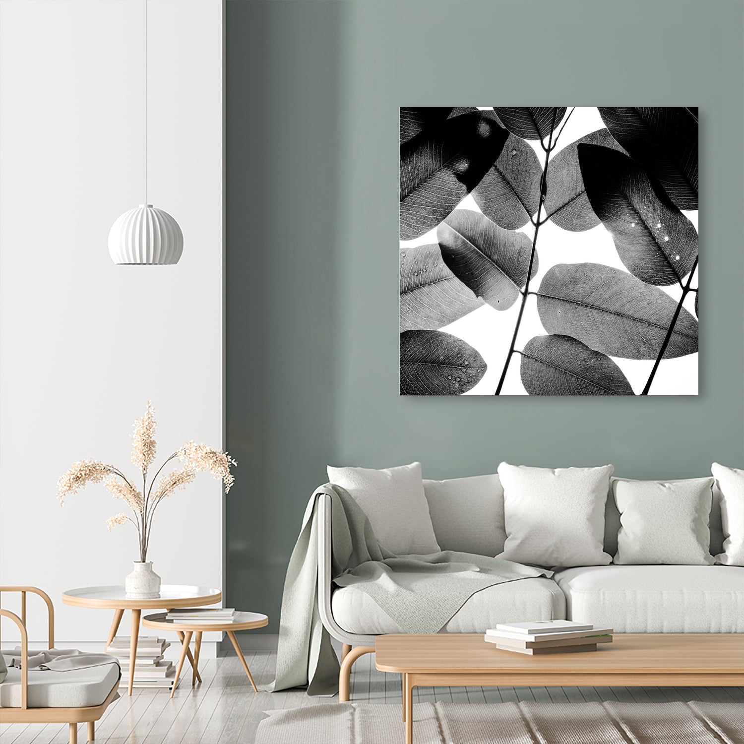 Experiments with Leaves by Tal Paz-Fridman on GIANT ART - gray photo illustration