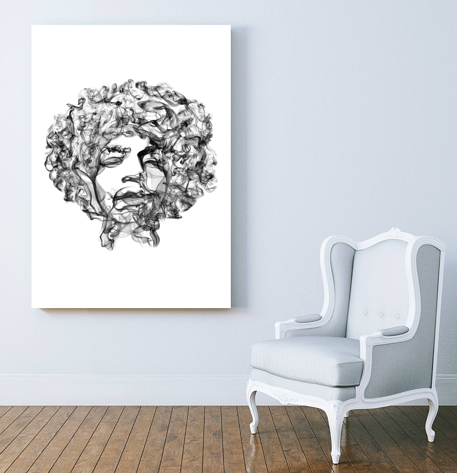 Jimi Hendrix by Octavian Mihai Mielu on GIANT ART - black digital drawing