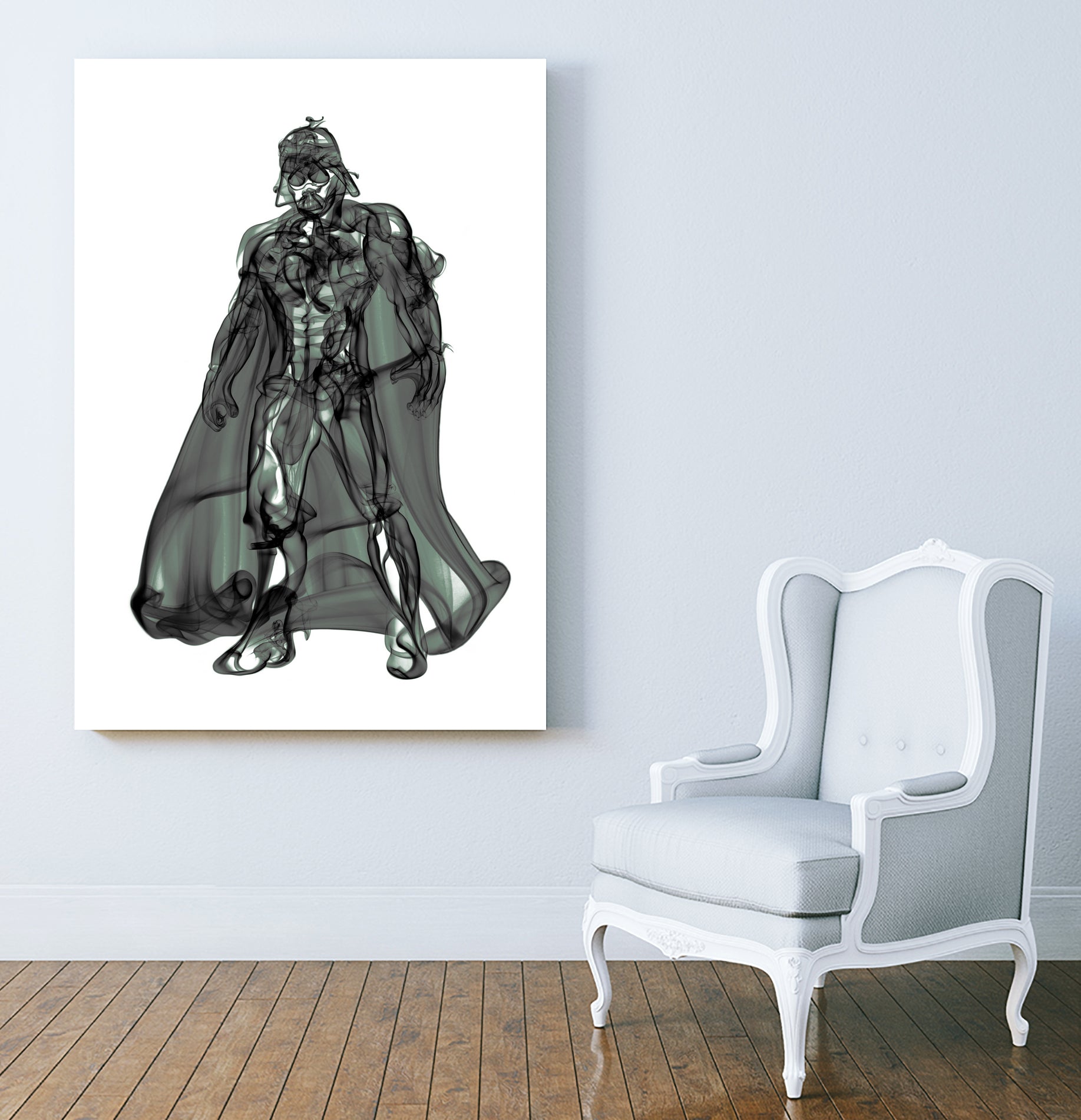 Darth Vader by Octavian Mihai Mielu on GIANT ART - black digital painting