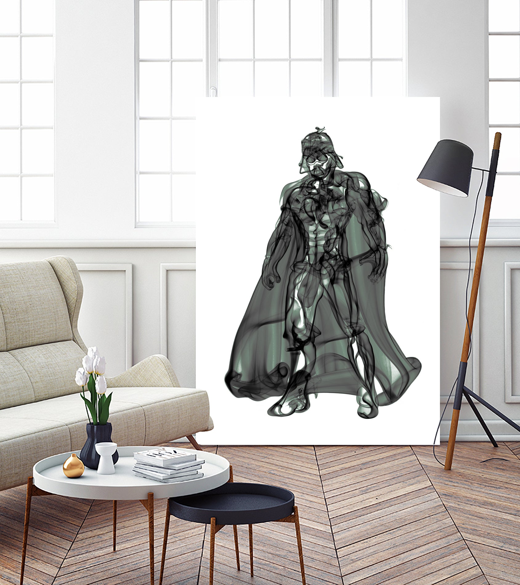 Darth Vader by Octavian Mihai Mielu on GIANT ART - black digital painting