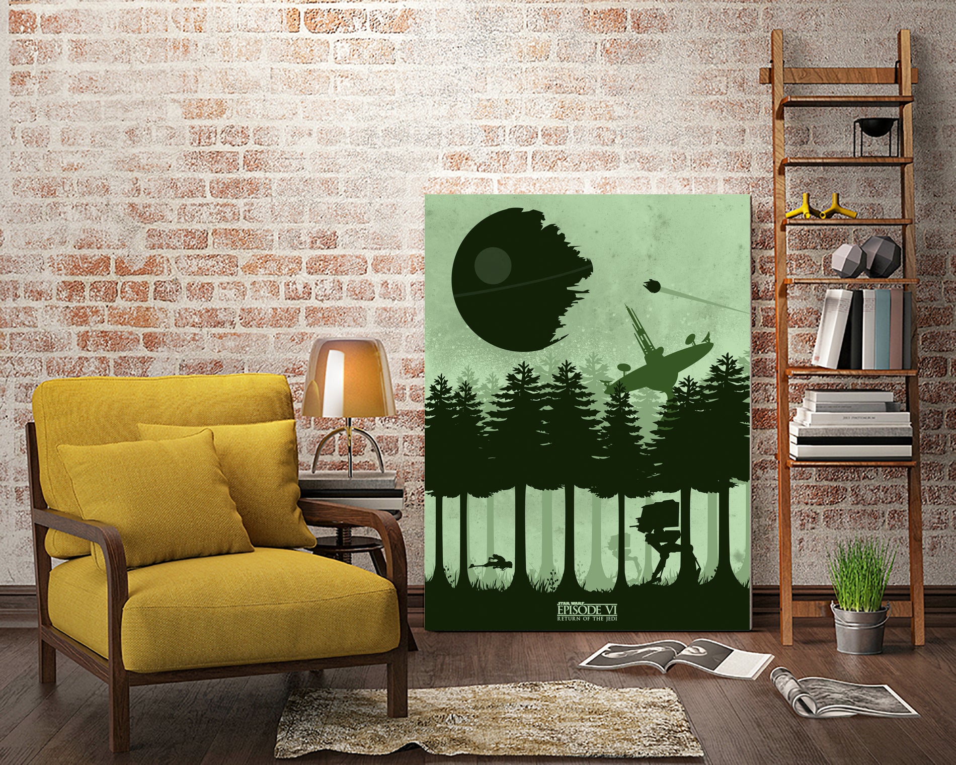 Return of the Jedi by Mateus Quandt on GIANT ART - green digital drawing