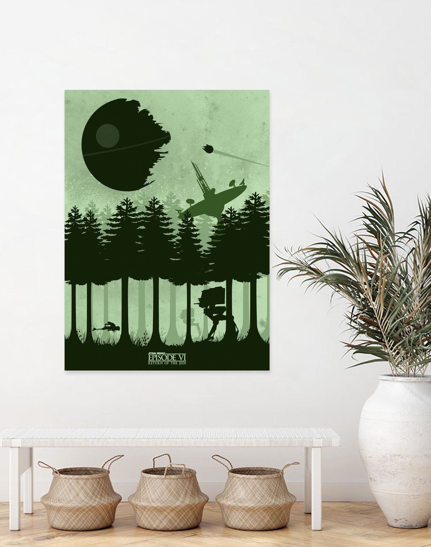 Return of the Jedi by Mateus Quandt on GIANT ART - green digital drawing