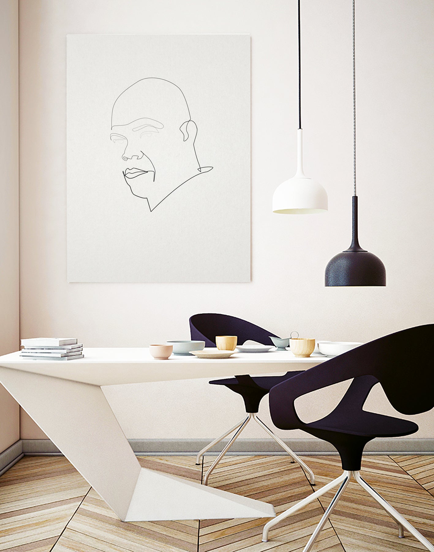 One Line Mace by Christophe Louis on GIANT ART - digital drawing