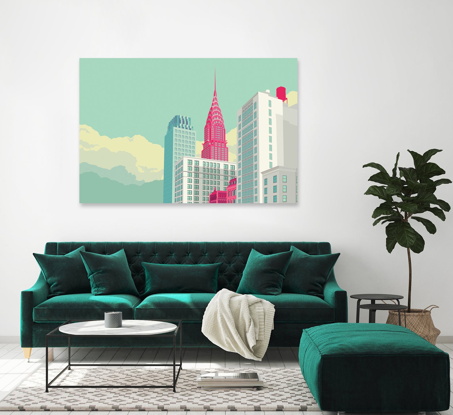 Park Avenue by Remko Heemskerk on GIANT ART - vector illustration