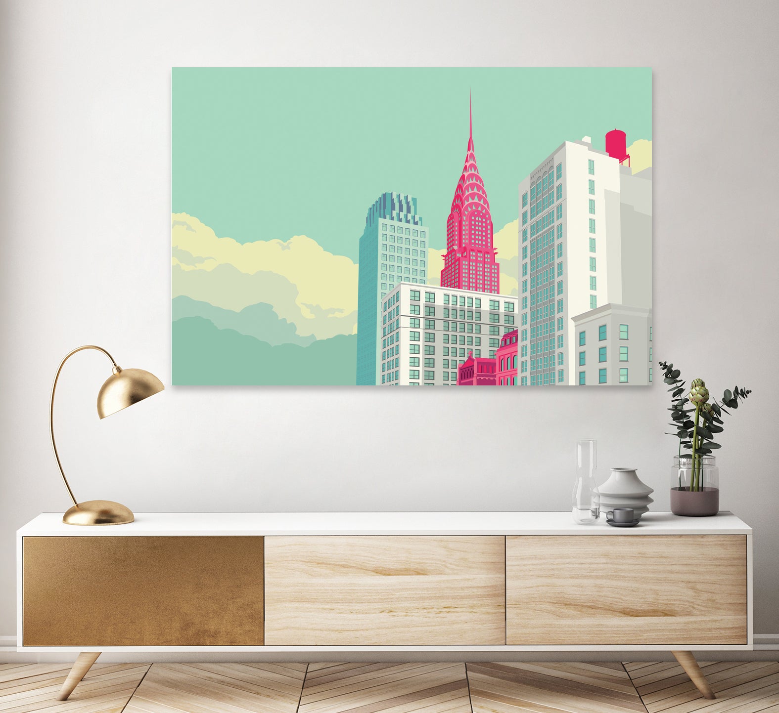 Park Avenue by Remko Heemskerk on GIANT ART - vector illustration