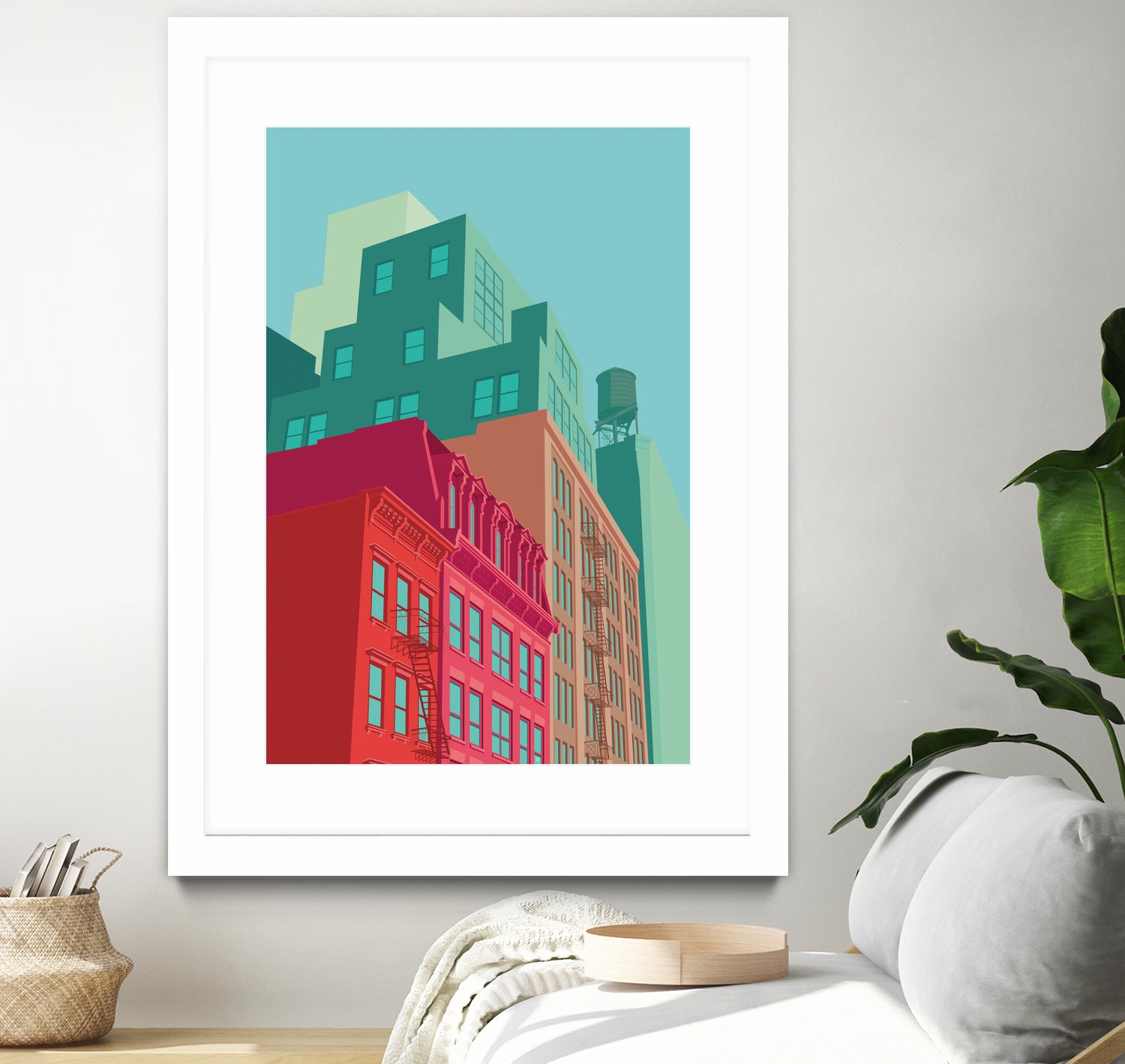 Mulberry Street by Remko Heemskerk on GIANT ART - vector illustration