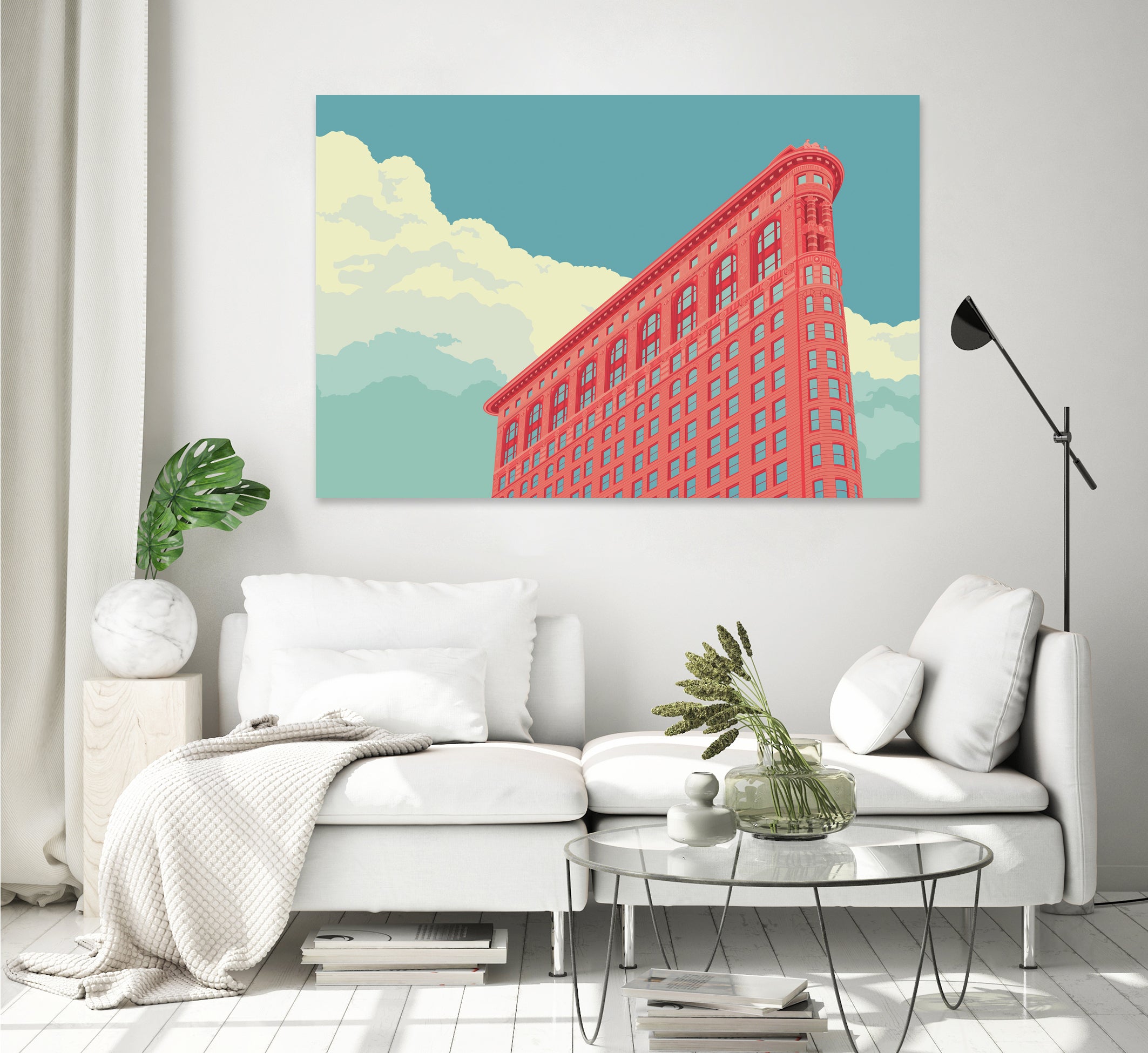 Flatiron Building by Remko Heemskerk on GIANT ART - vector illustration