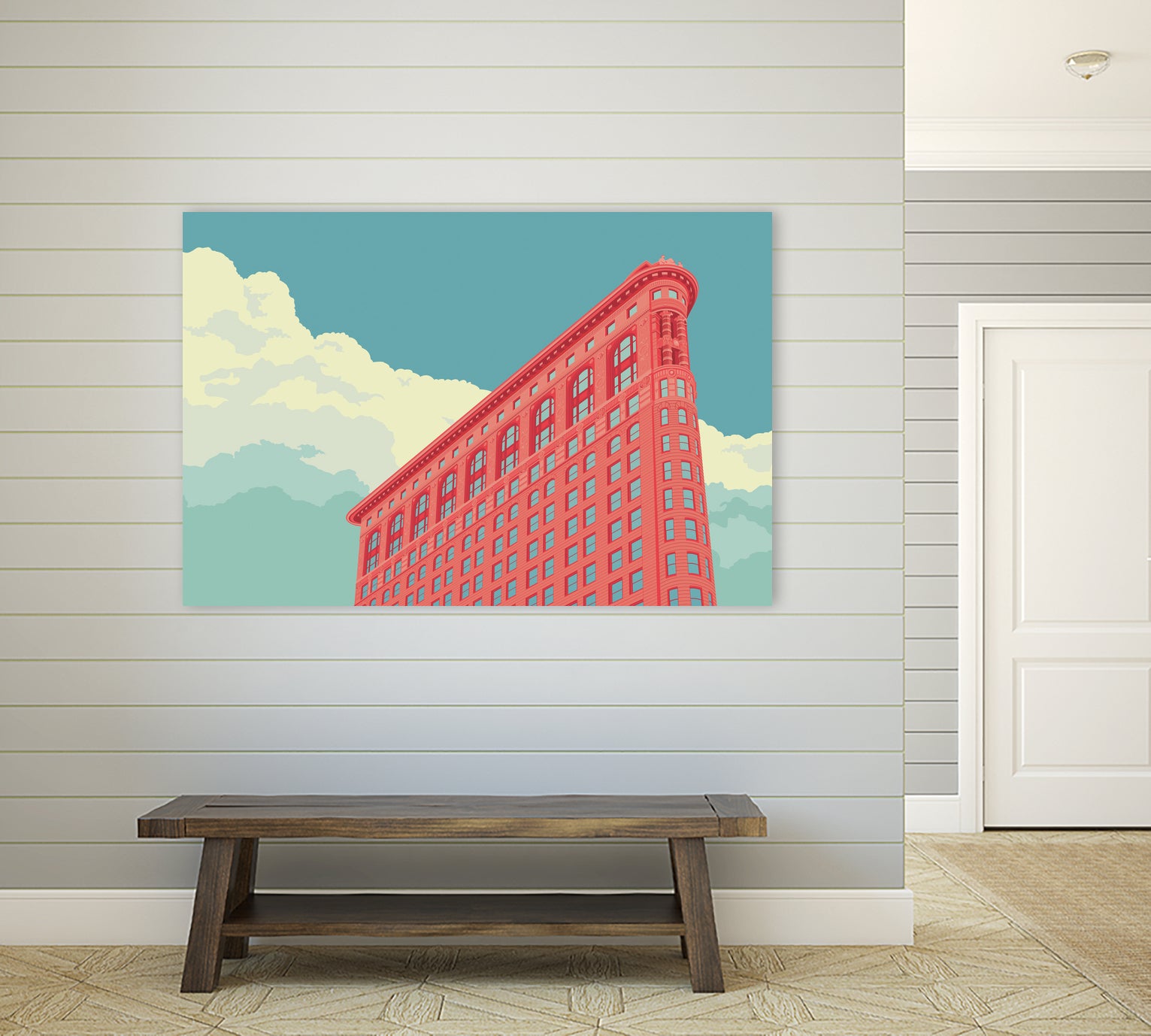 Flatiron Building by Remko Heemskerk on GIANT ART - vector illustration