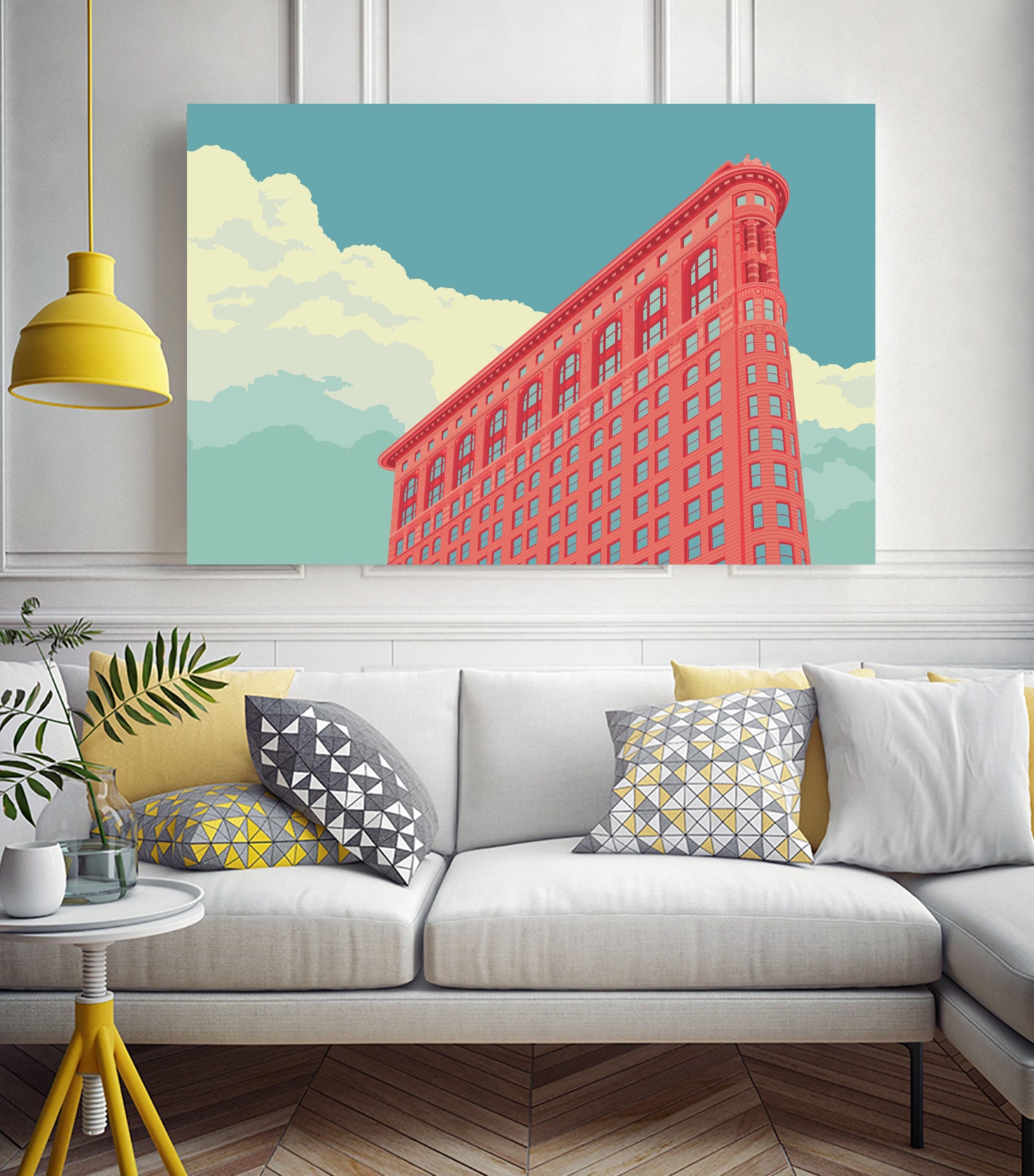 Flatiron Building by Remko Heemskerk on GIANT ART - vector illustration
