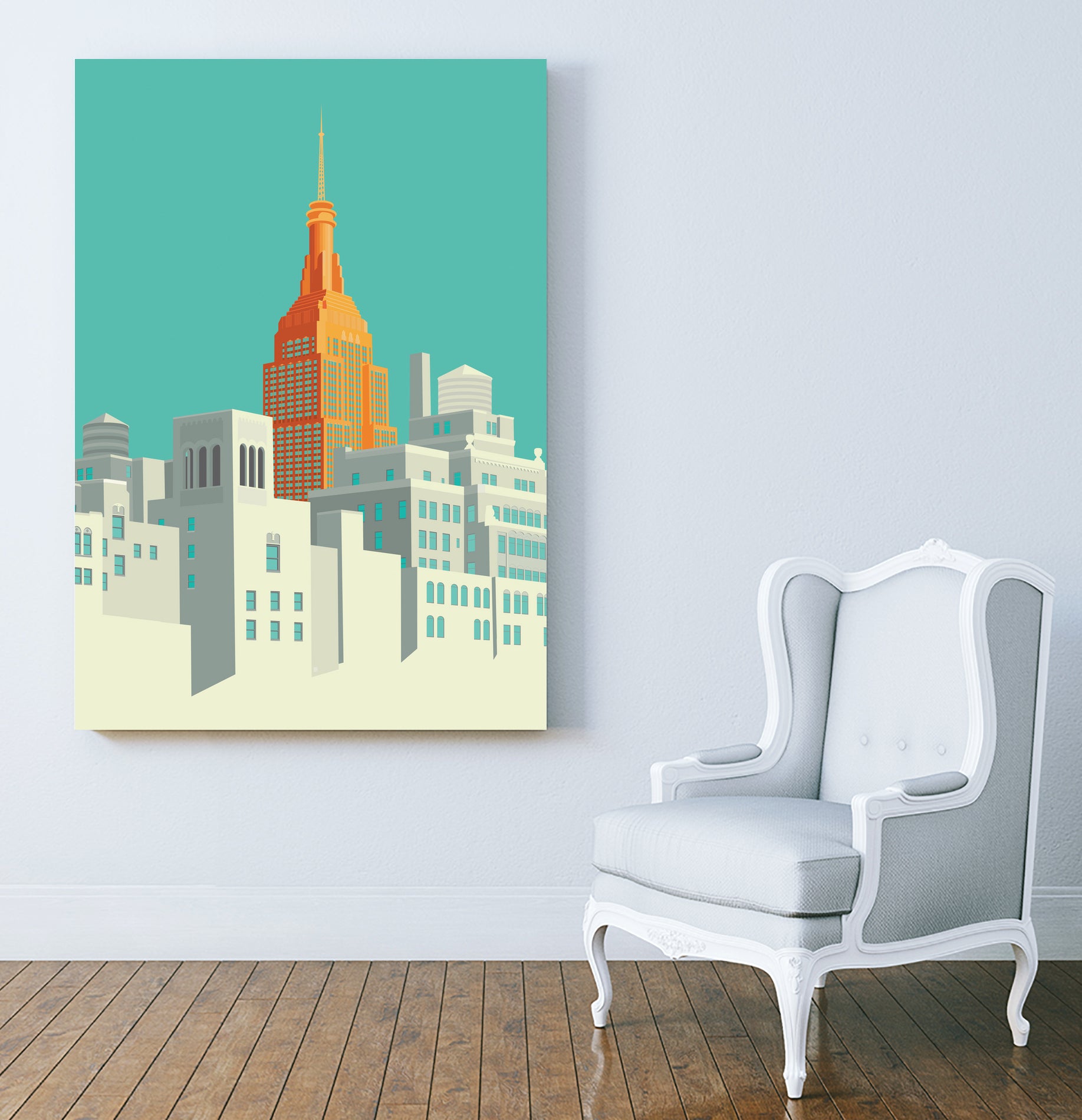 Highline by Remko Heemskerk on GIANT ART - vector illustration