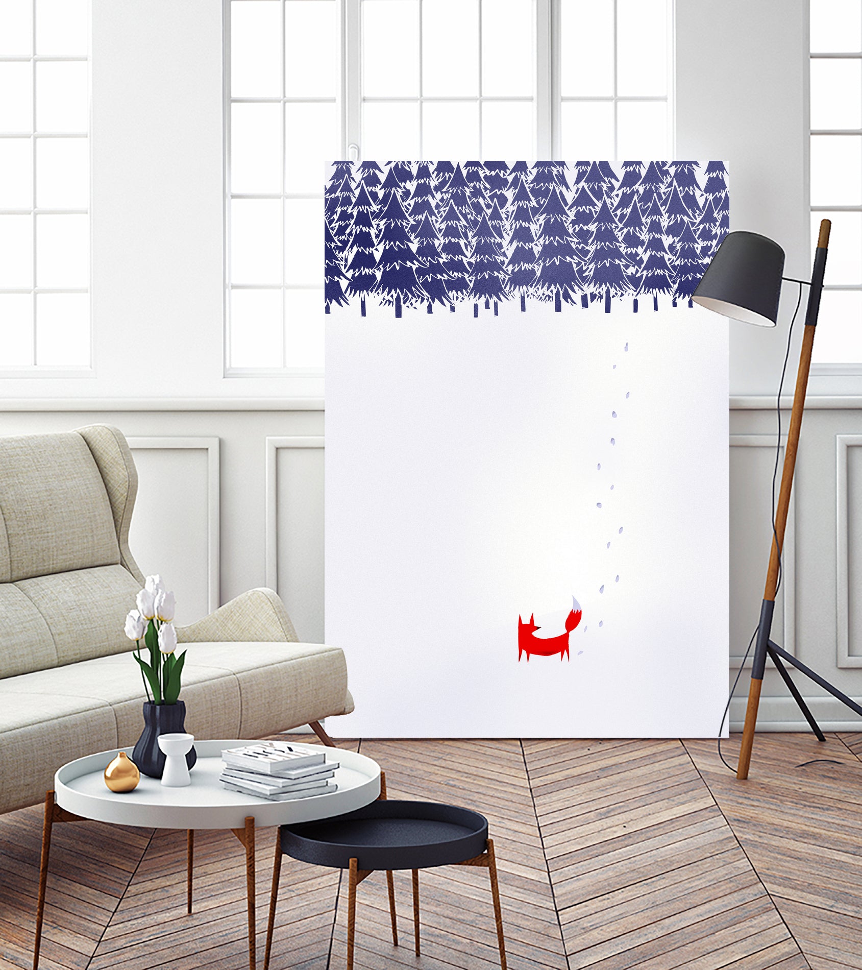 Alone in the Forest by Robert Farkas on GIANT ART - digital drawing