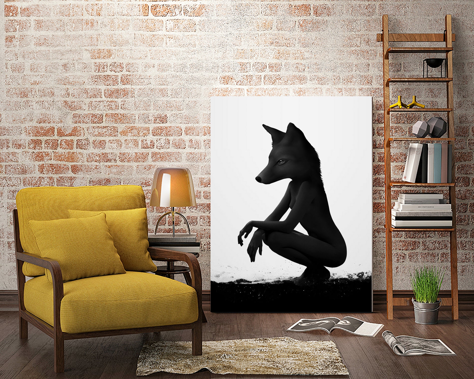 The Silent Wild by Ruben Ireland on GIANT ART - digital painting