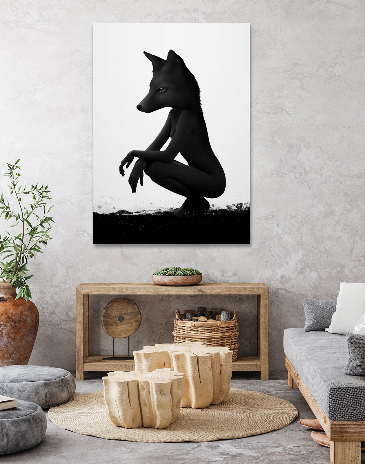 The Silent Wild by Ruben Ireland on GIANT ART - digital painting