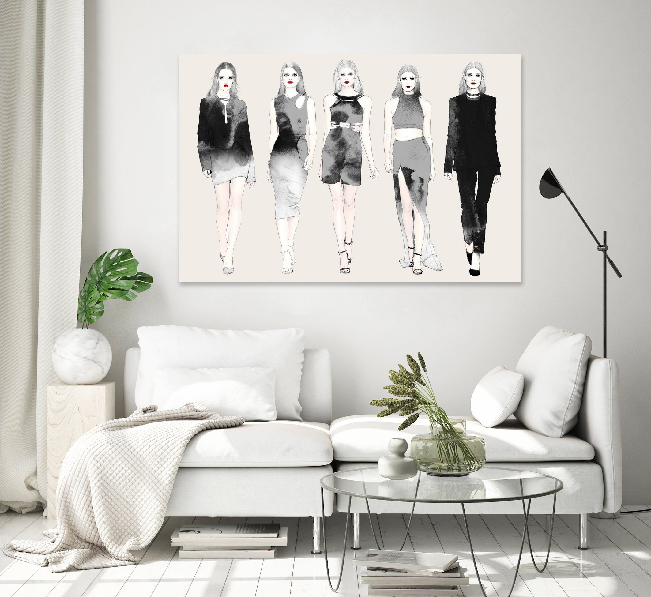 On Wednesdays We Wear Black by Sara Eshak on GIANT ART - black photo illustration