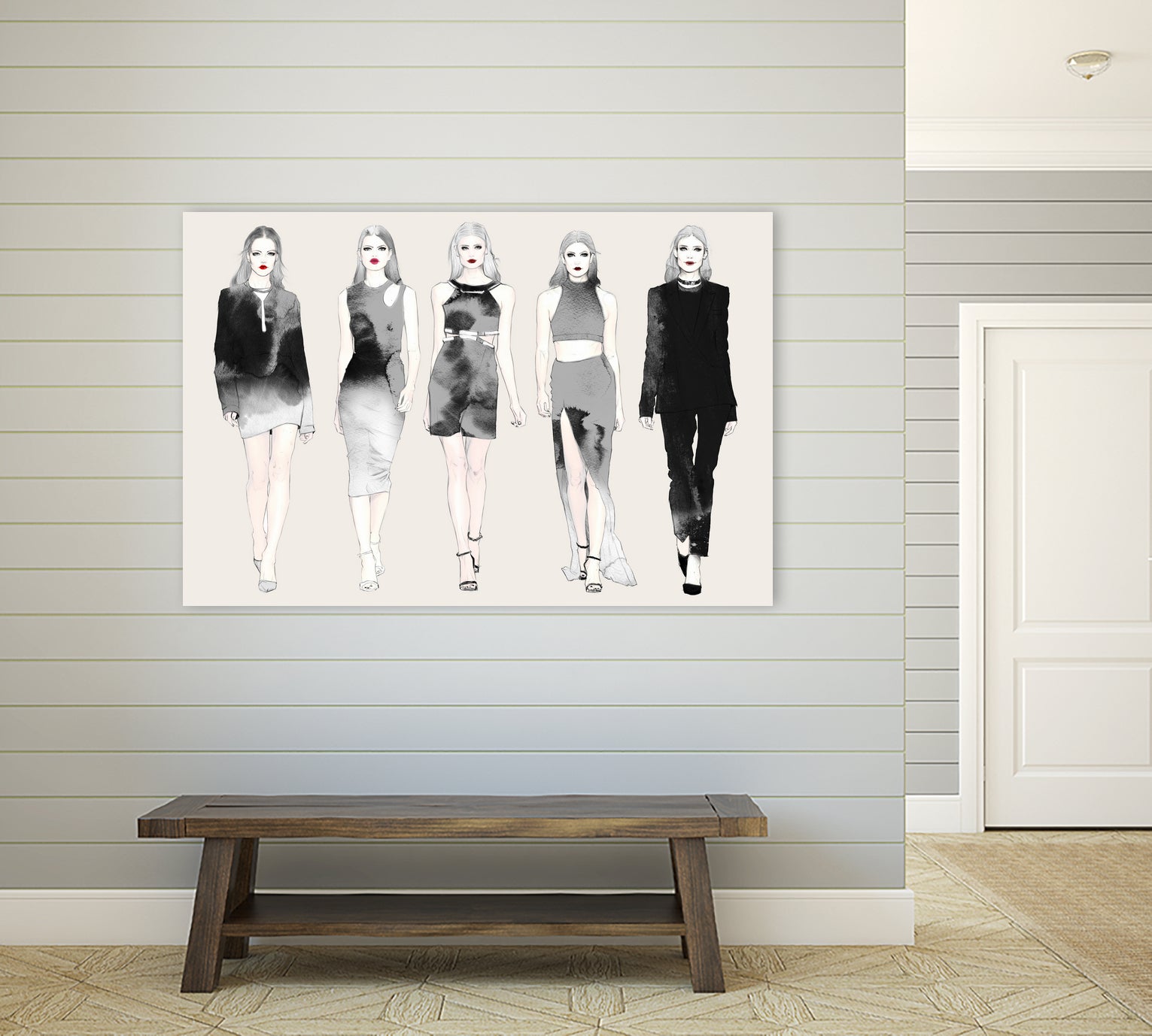 On Wednesdays We Wear Black by Sara Eshak on GIANT ART - black photo illustration