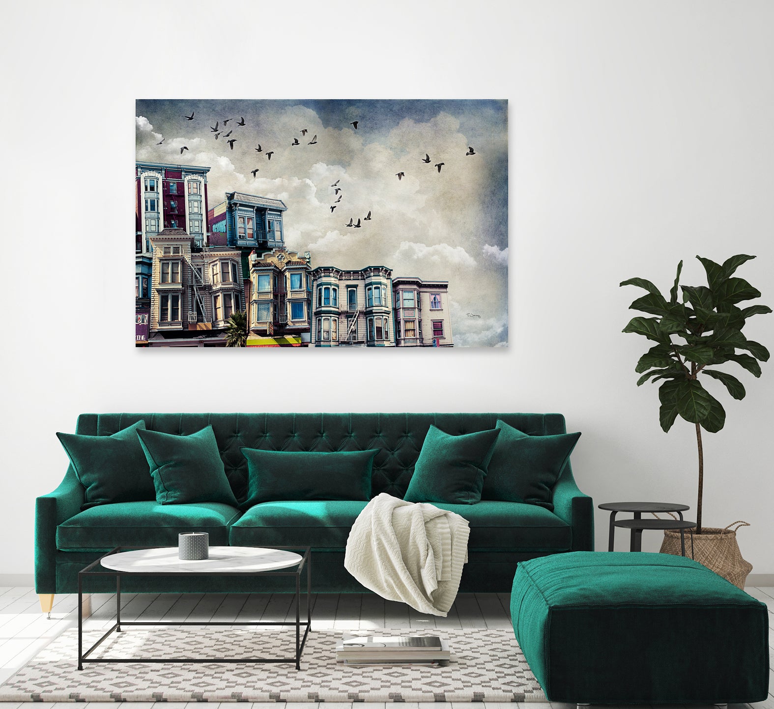 Mission Street by Tim Jarosz on GIANT ART - photo illustration