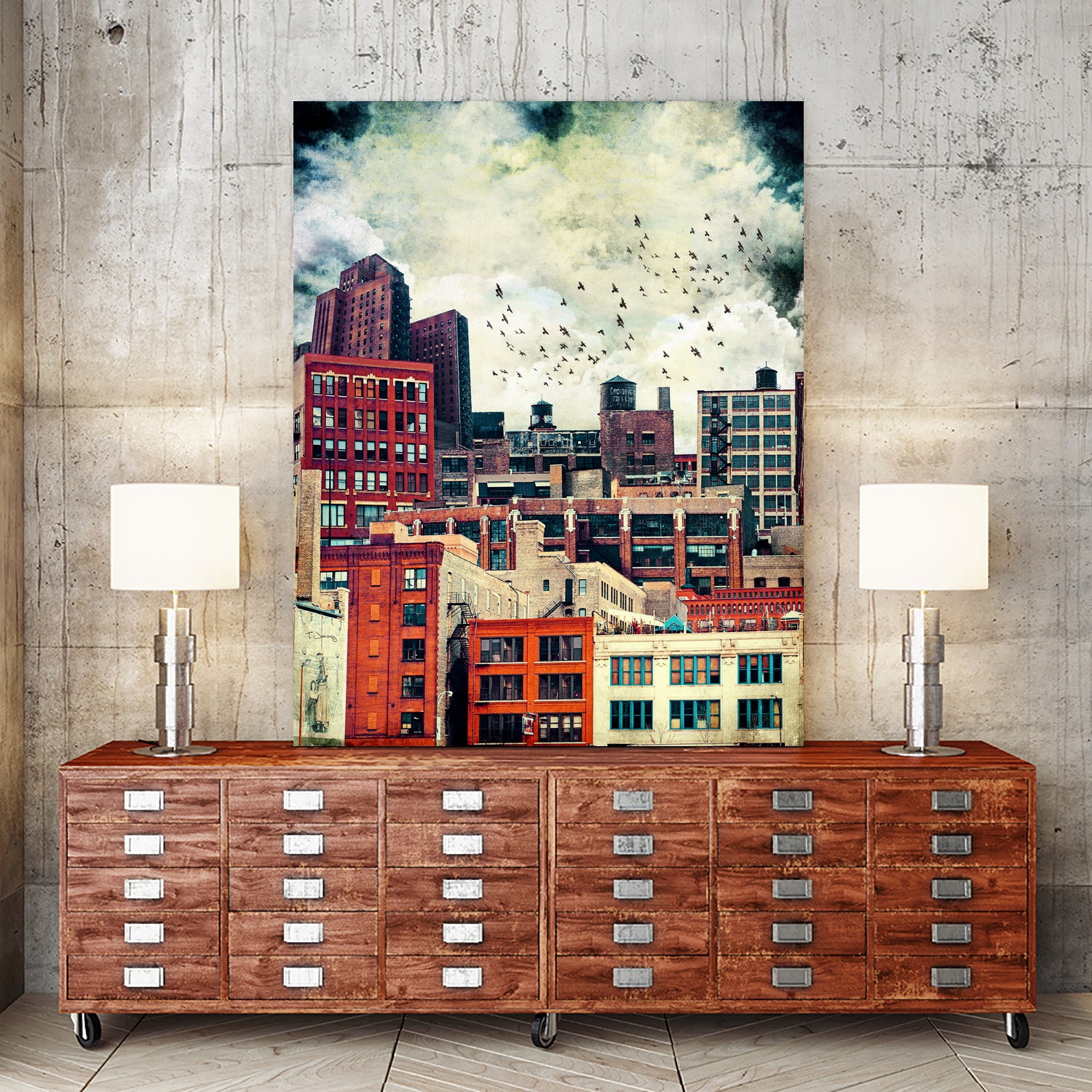 Rooftop #06 by Tim Jarosz on GIANT ART - photo illustration