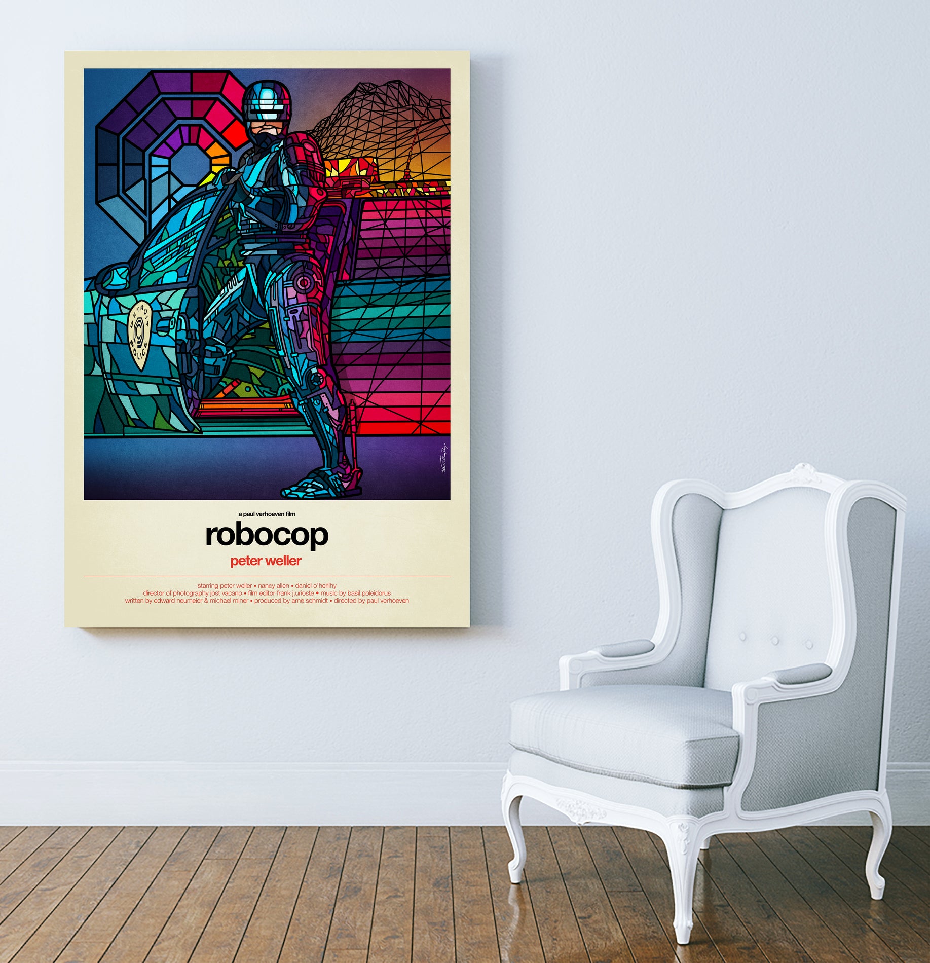 Robocop by Marco Schiavon on GIANT ART - digital painting