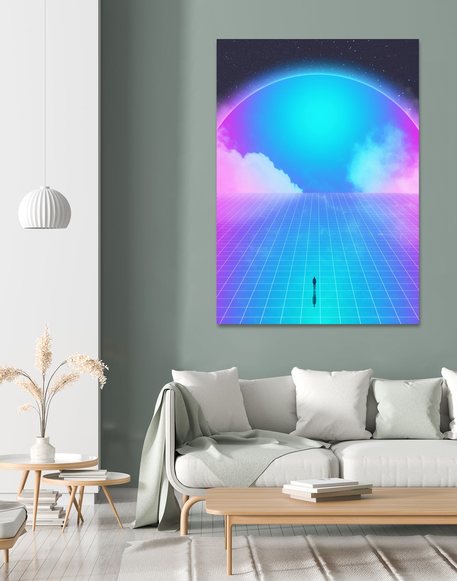 Worship 2030 by Adam Priester on GIANT ART - blue digital drawing
