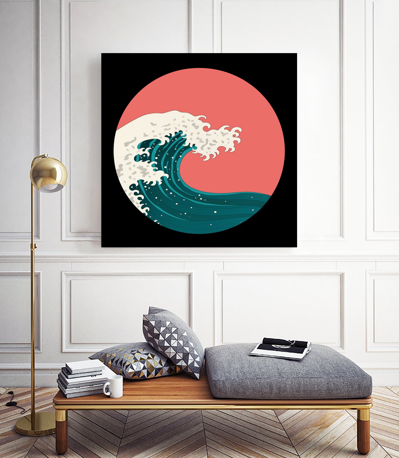 Nami by Chantal Paardekoper on GIANT ART - pink digital painting