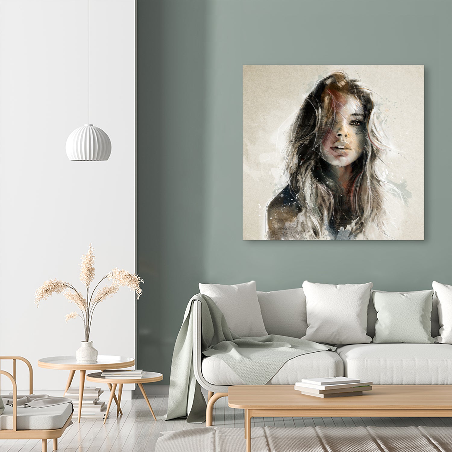 Fashion 2 by Claudio Tosi on GIANT ART - orange digital painting