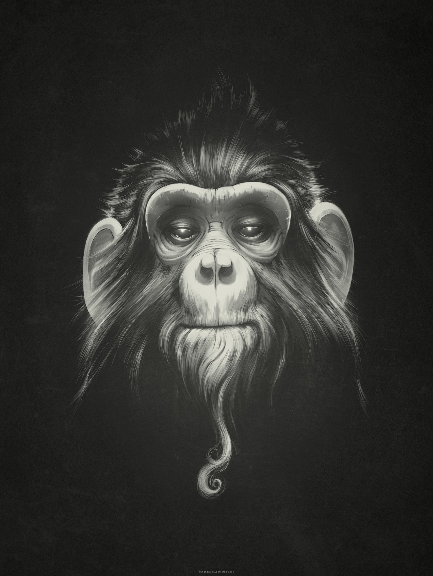 Prisoner by Lukáš Brežák on GIANT ART - black digital painting