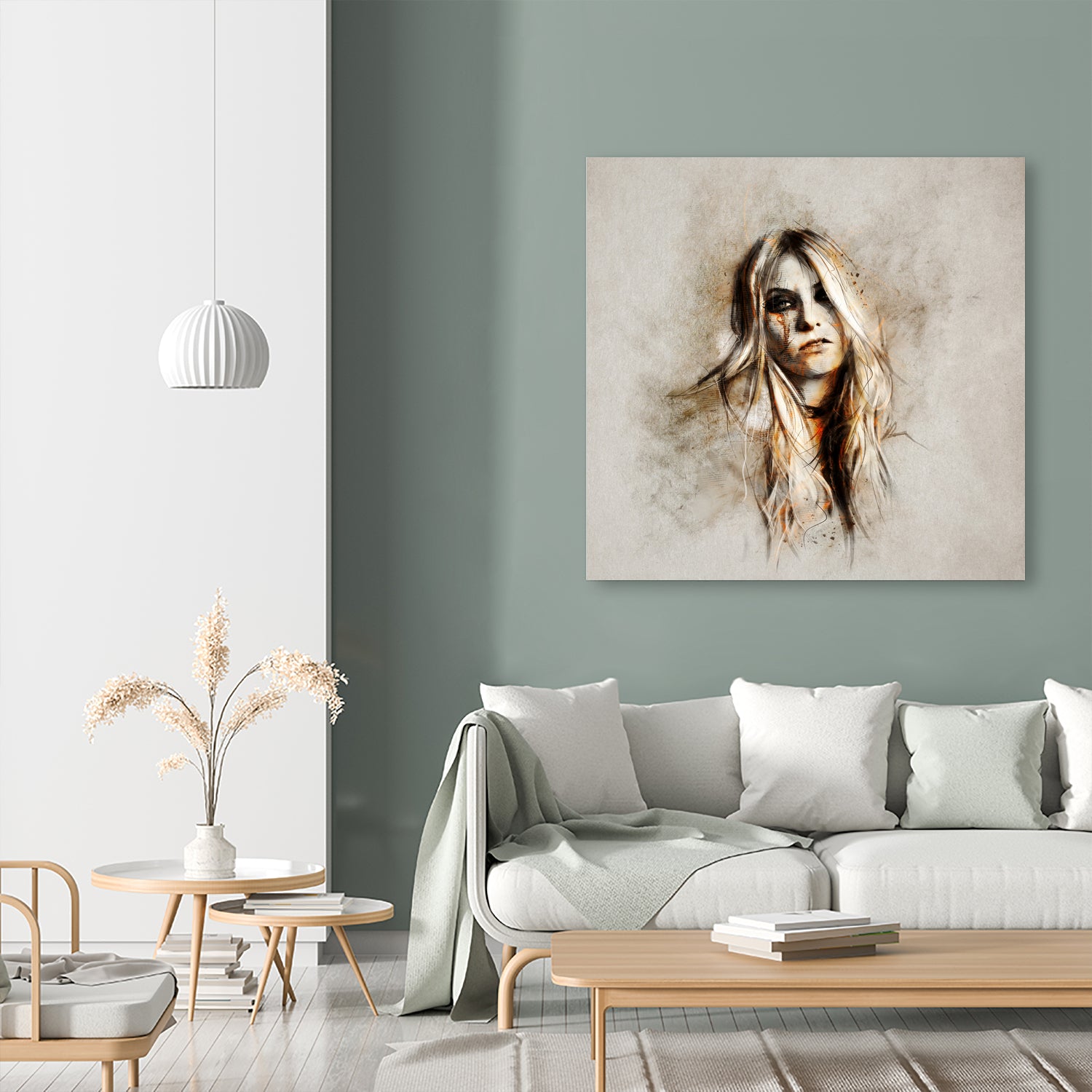 Taylor Momsen by Claudio Tosi on GIANT ART - orange digital painting