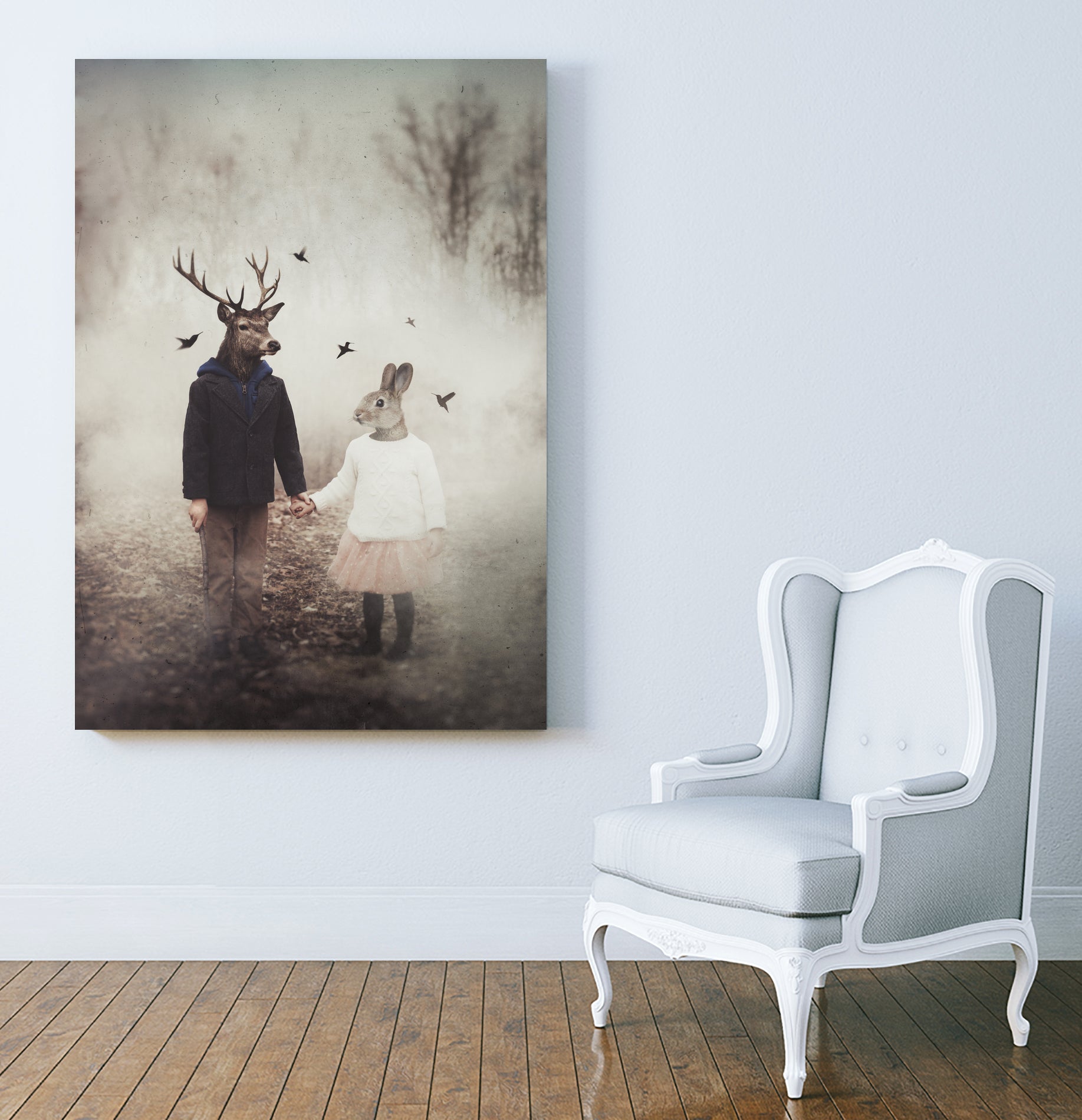 Creatures of Commonplace by Kevin Keller on GIANT ART - white photo manipulation