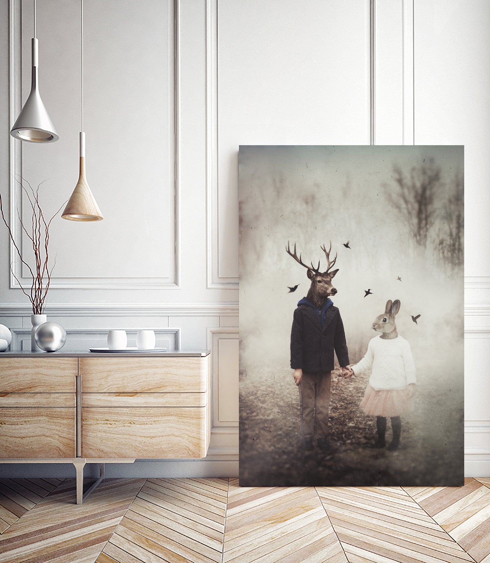 Creatures of Commonplace by Kevin Keller on GIANT ART - white photo manipulation