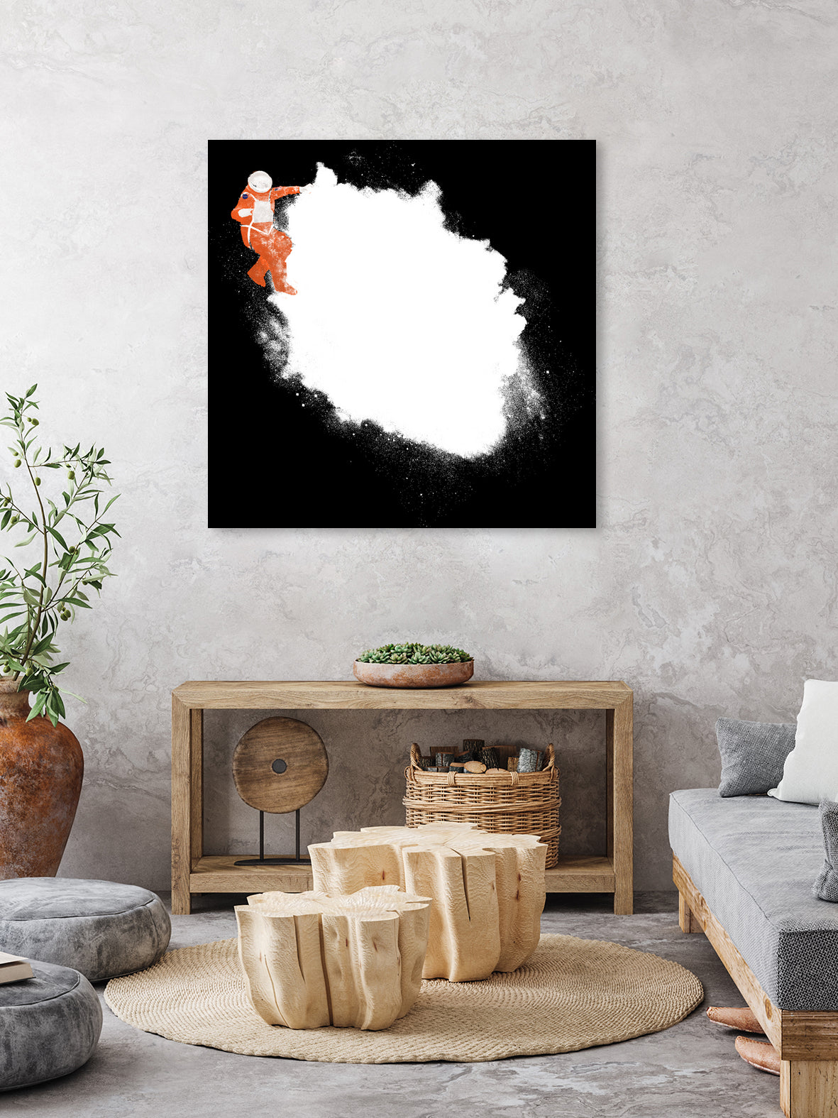 Space Art by Florent Bodart on GIANT ART - black digital painting