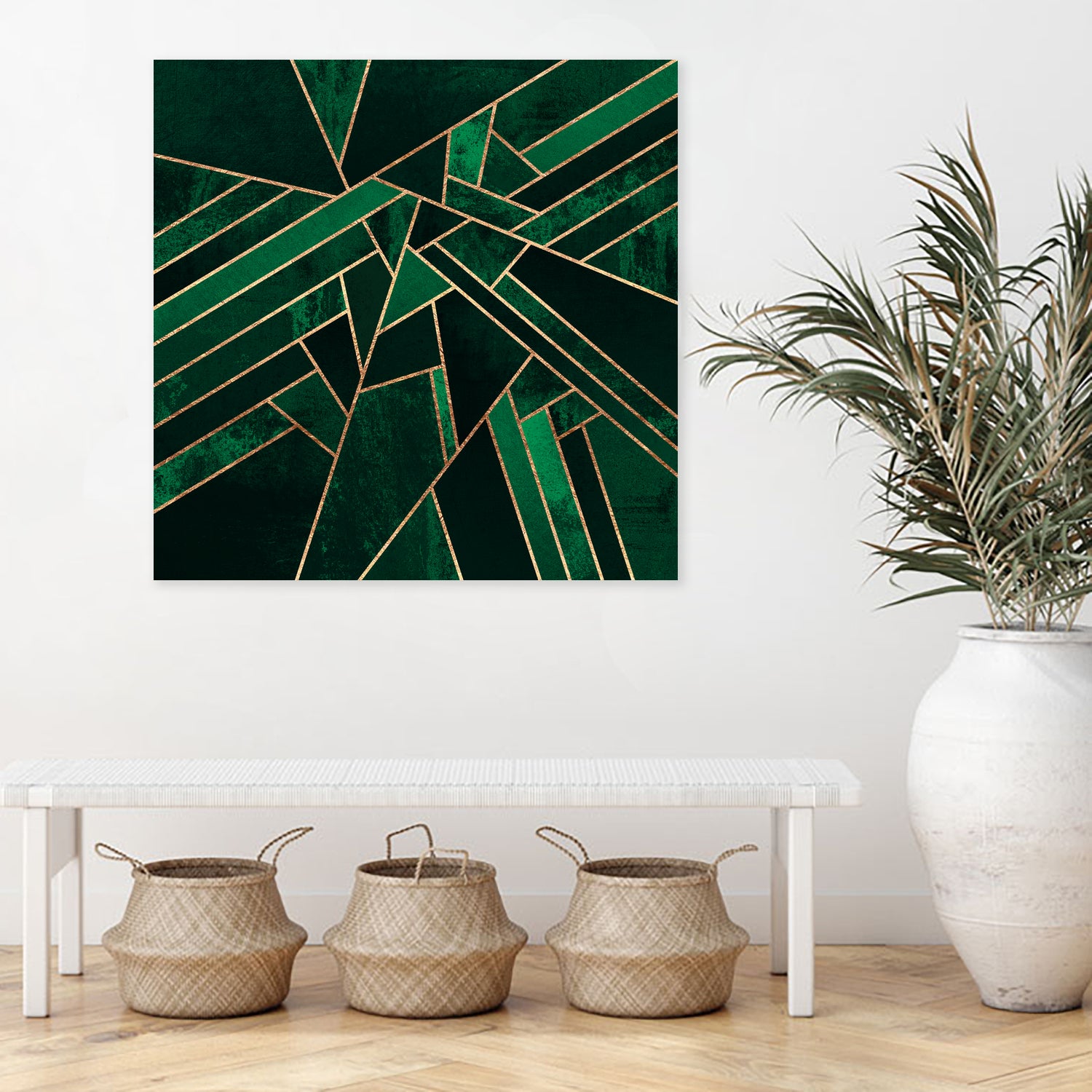 Emerald Night by Elisabeth Fredriksson on GIANT ART - green digital painting