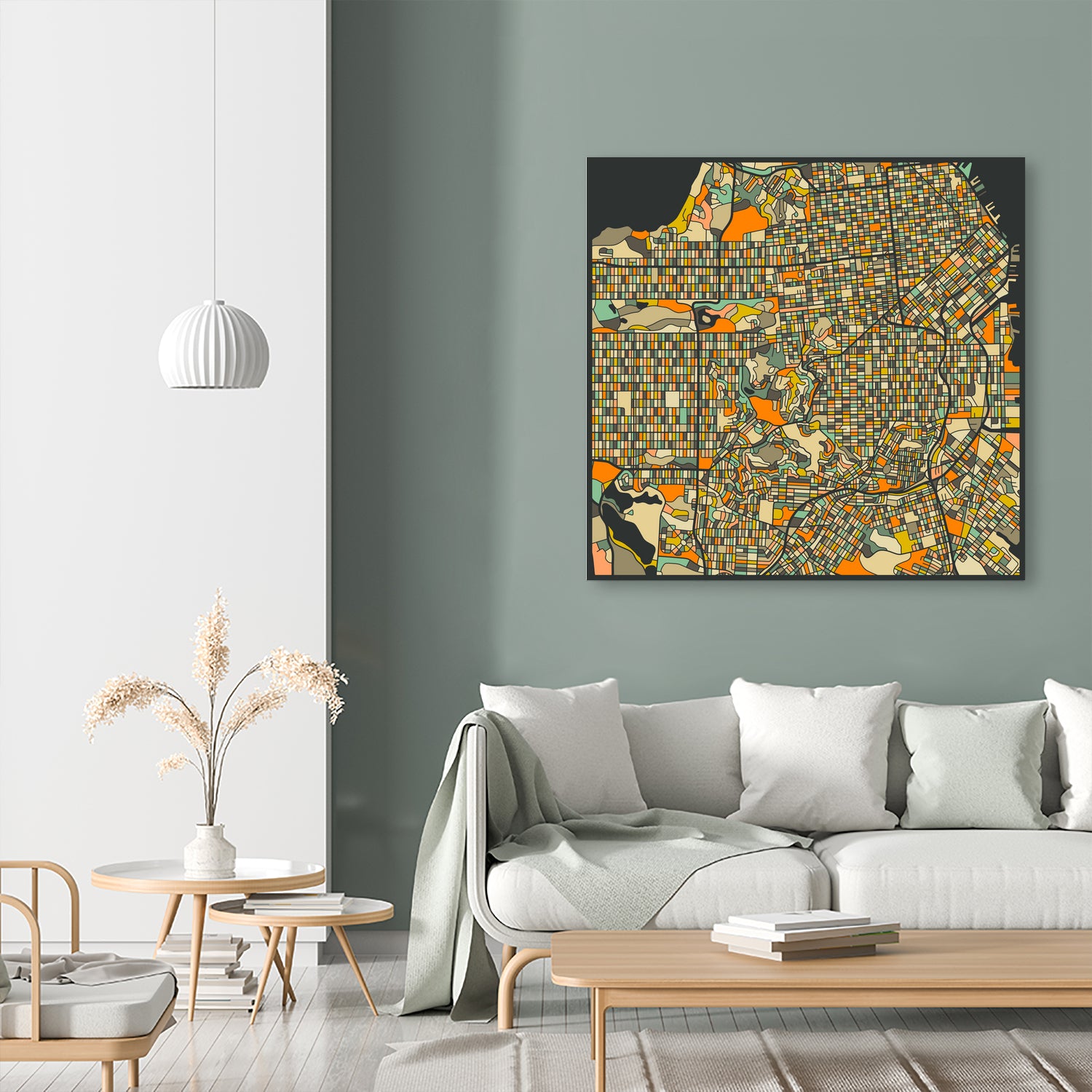 San Francisco by Jazzberry Blue on GIANT ART - black vector illustration