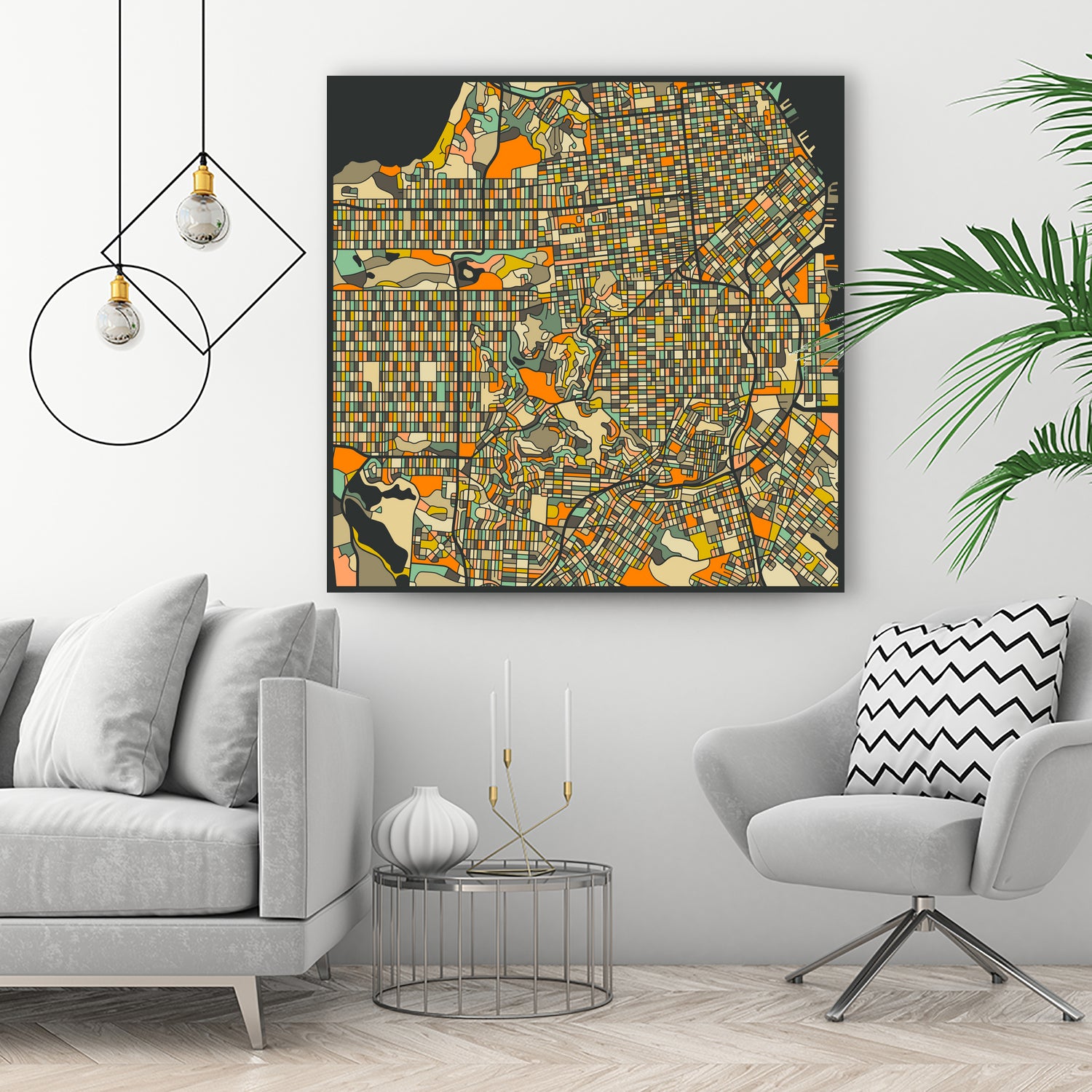 San Francisco by Jazzberry Blue on GIANT ART - black vector illustration