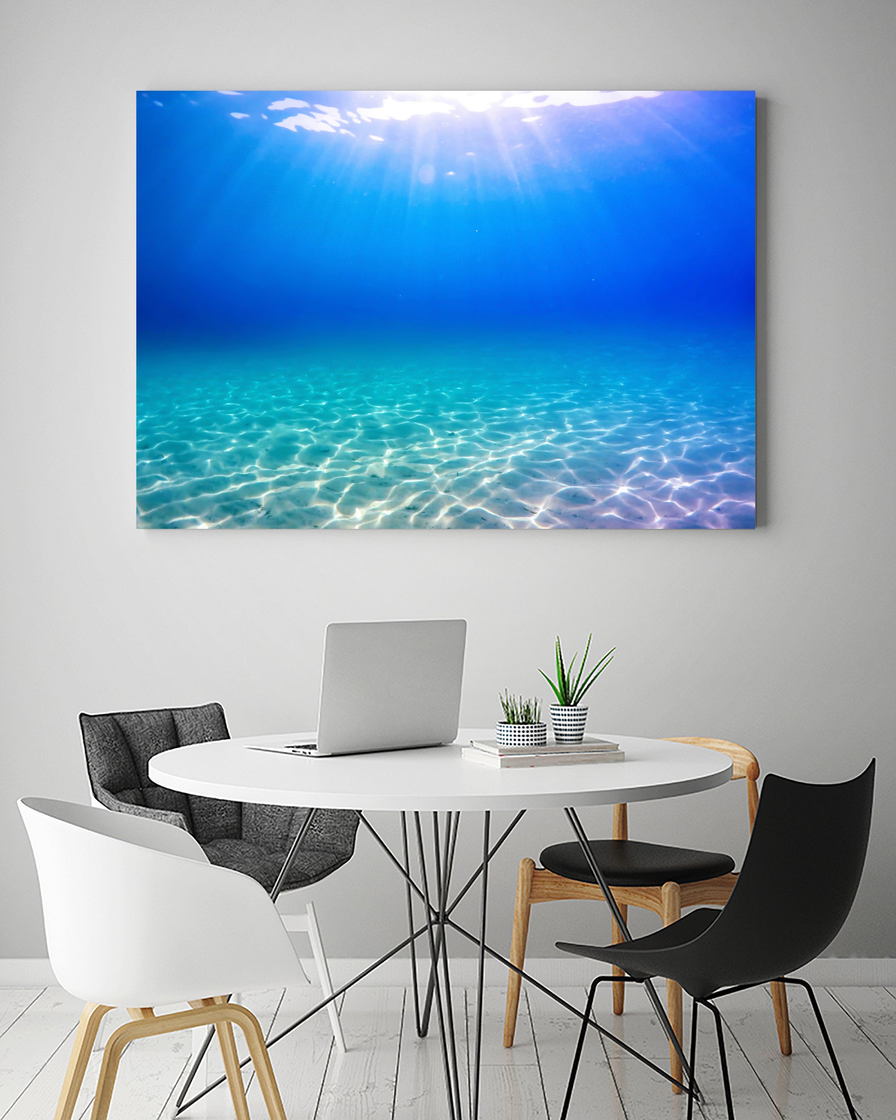 One Deep Breath by Nicklas Gustafsson on GIANT ART - blue processing/programming