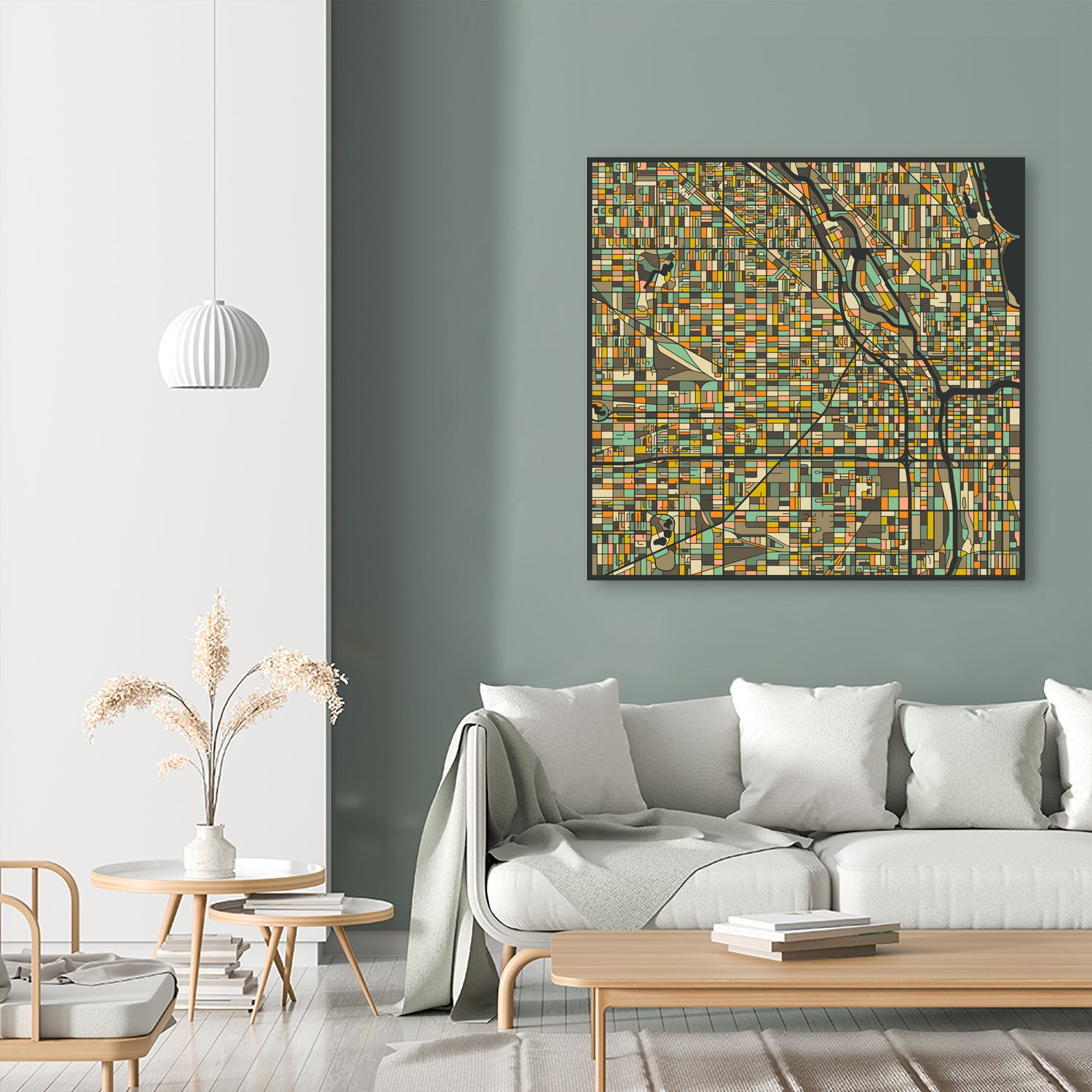 Chicago by Jazzberry Blue on GIANT ART - black vector illustration