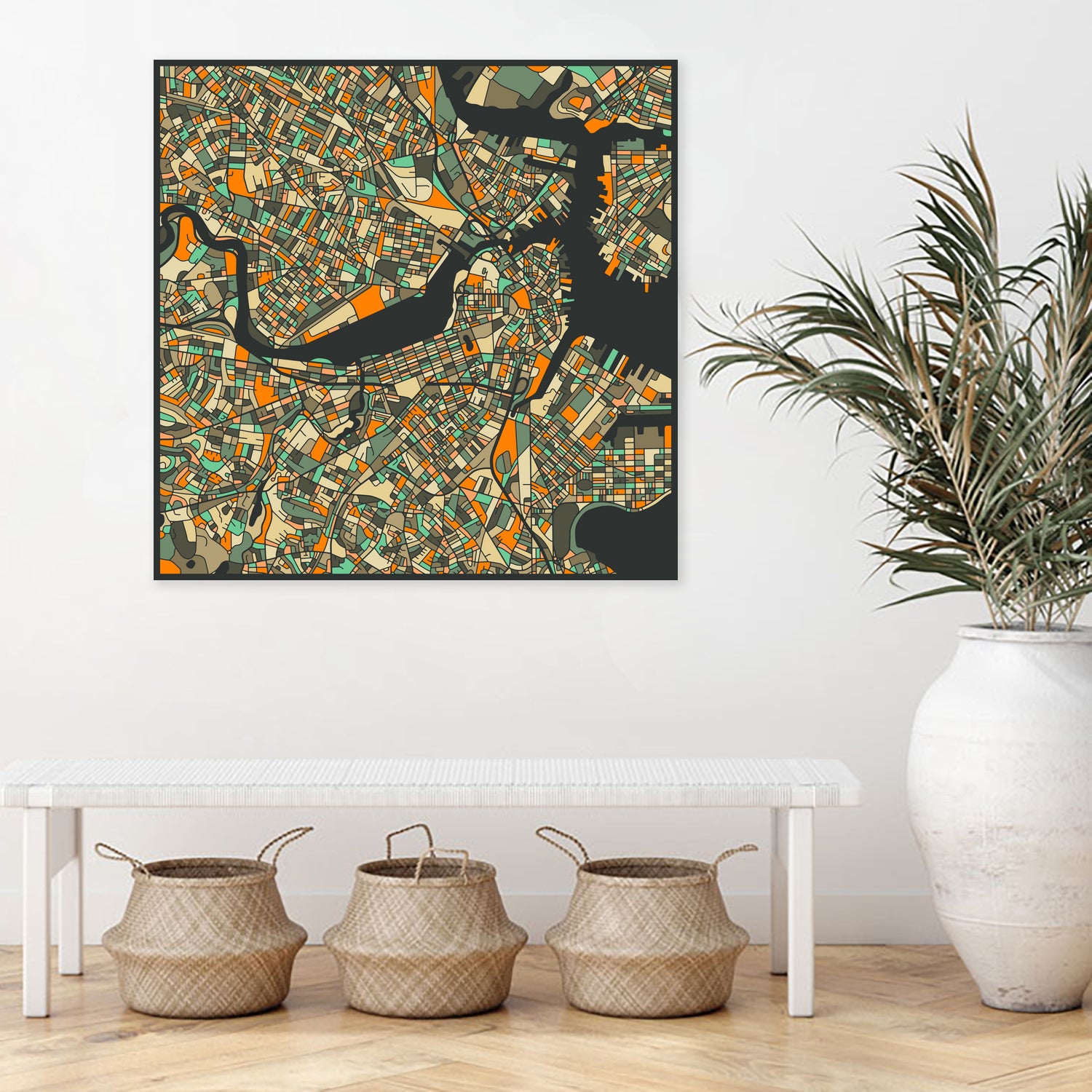 Boston by Jazzberry Blue on GIANT ART - black vector illustration