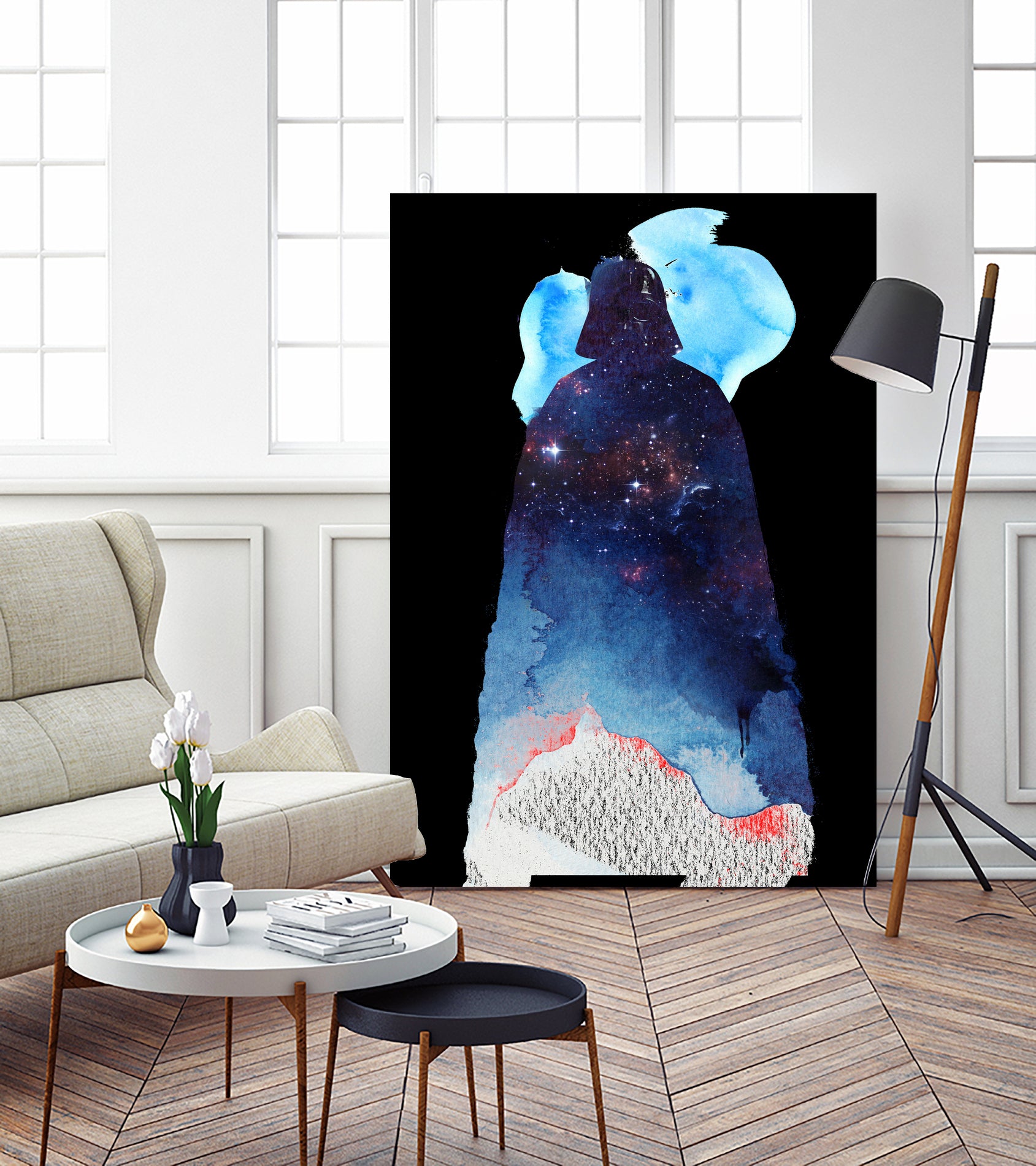 Lord of the Universe by Robert Farkas on GIANT ART - blue digital painting